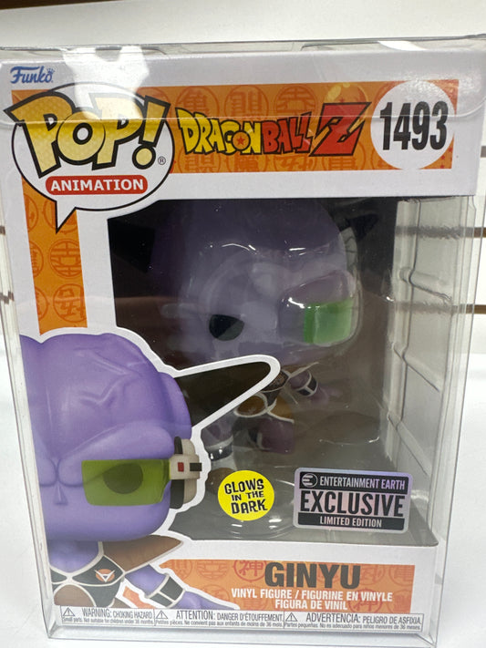 Funko Pop Dragon Ball Z 1493 Ginyu glows in the dark