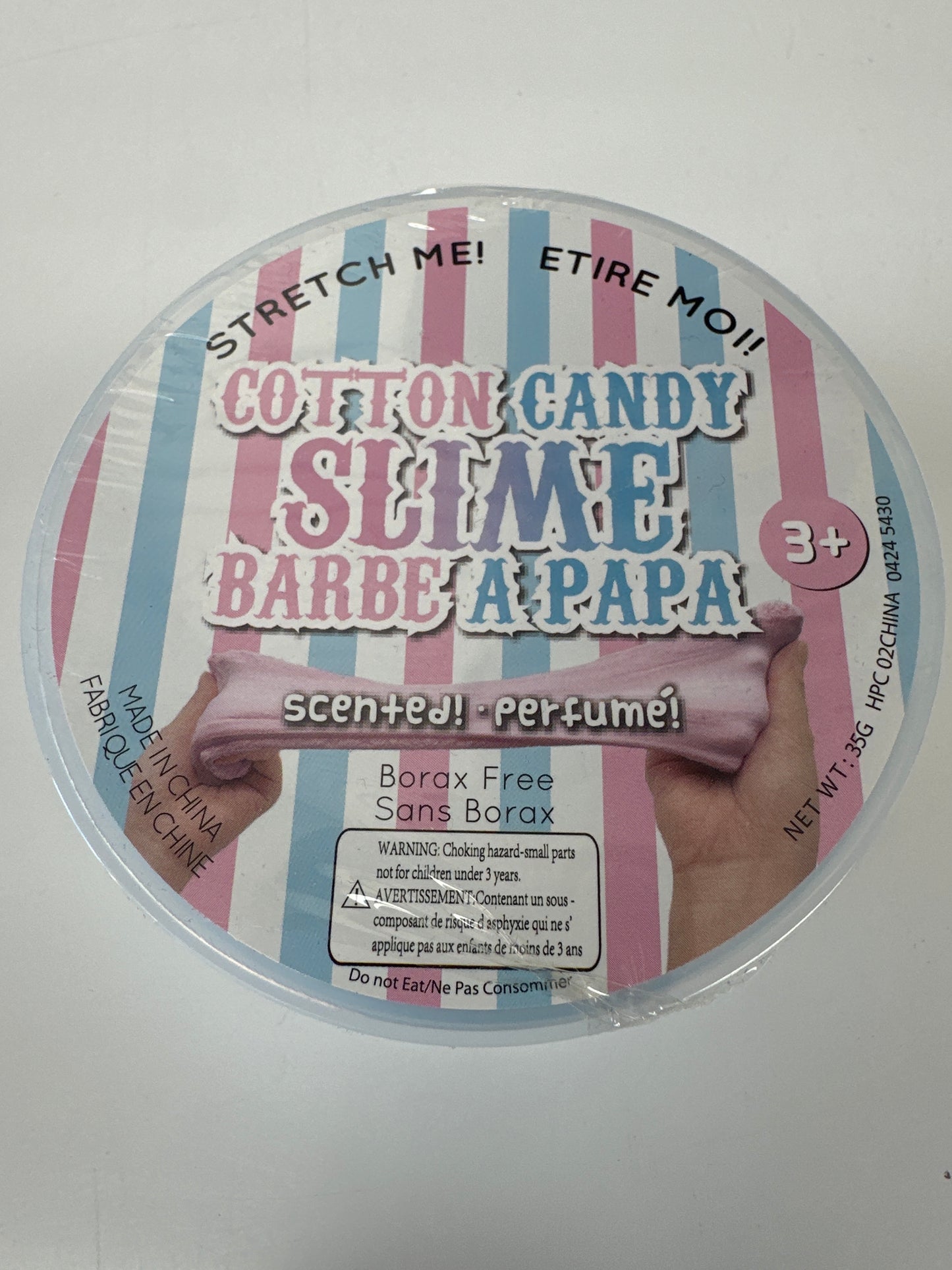 Slime cotton candy