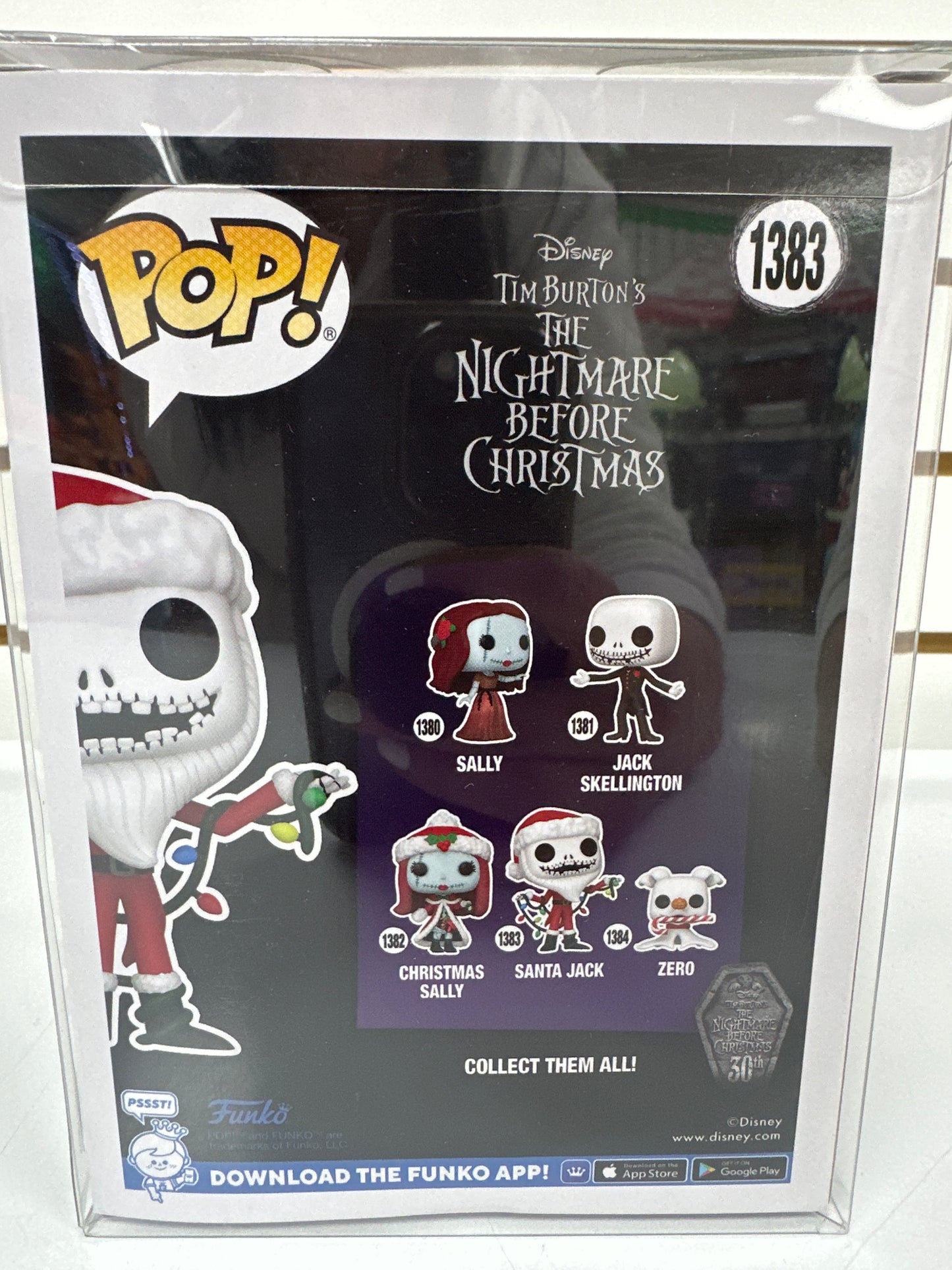 Funko Pop Santa Jack 1383 ( Scented ) Exclusive