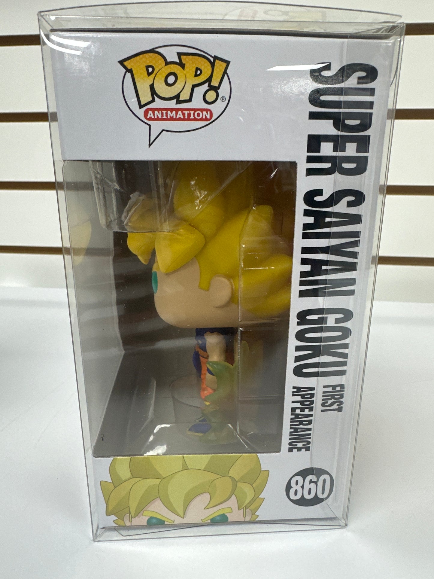 Funko Pop Dragon Ball Z Super Saiyan Goku first appearance 860