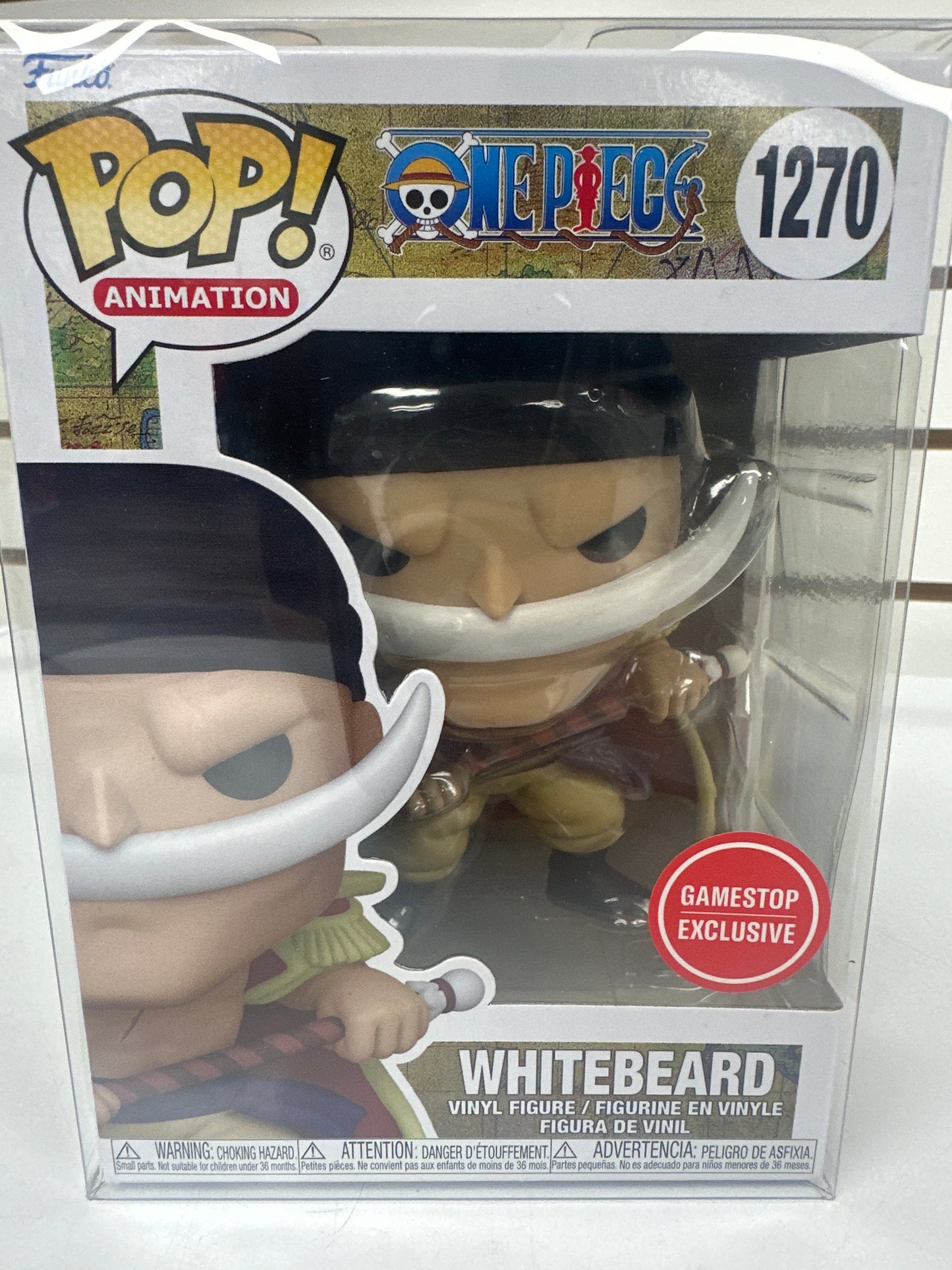 Funko Pop Whitebeard 1270 One Piece GameStop Exclusive