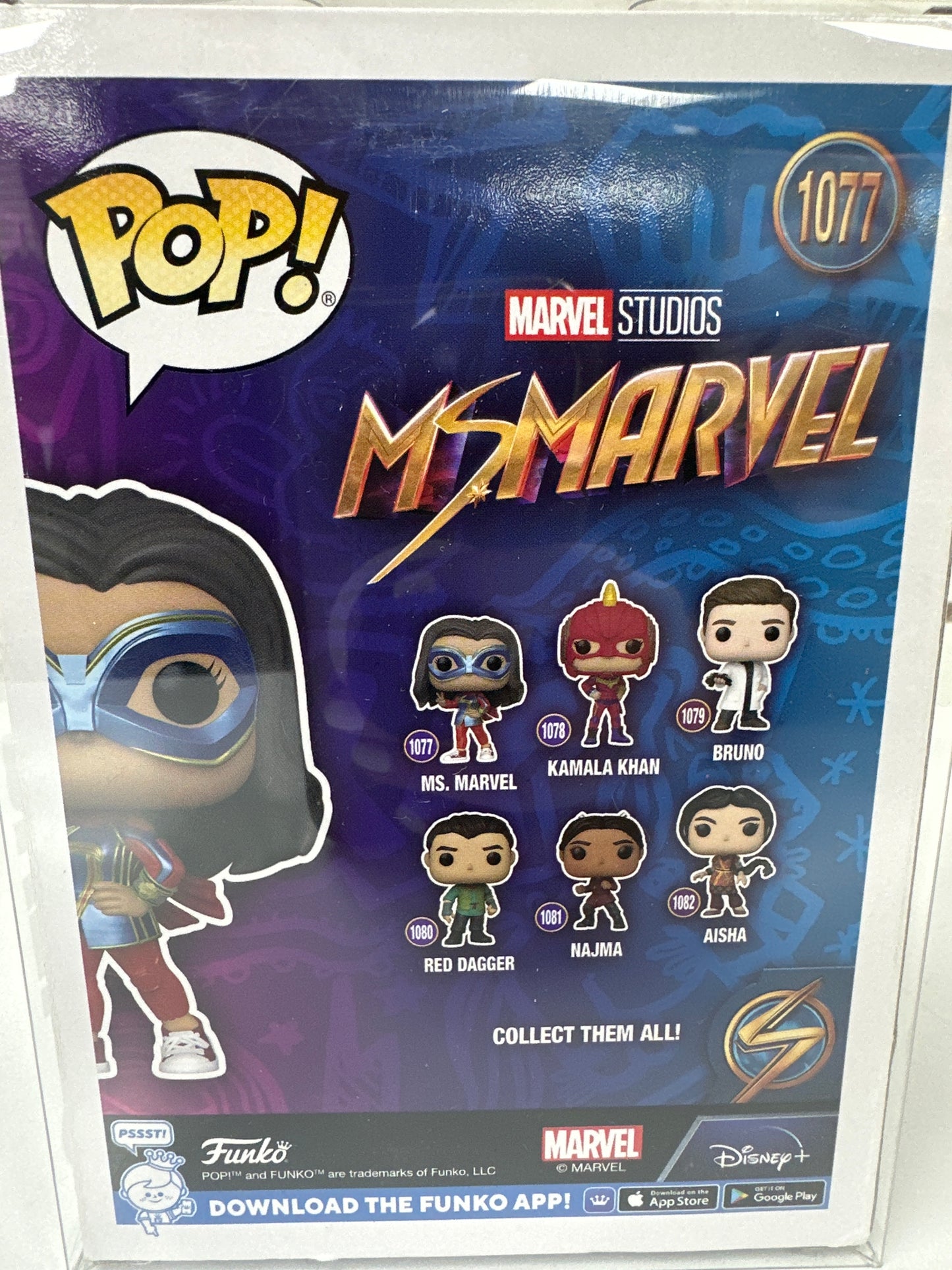 Funko Pop Ms Marvel 1077