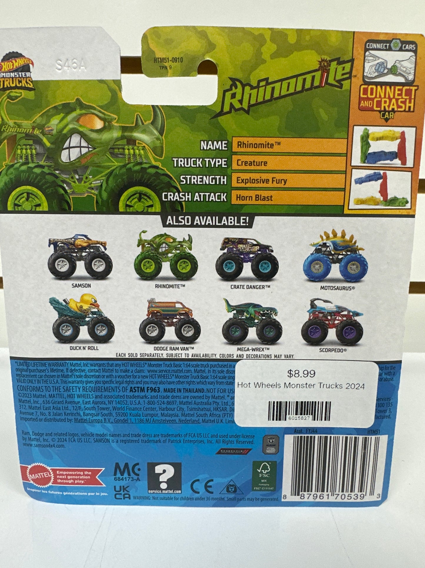 Hot Wheels Monster Truck (Rhinomite)