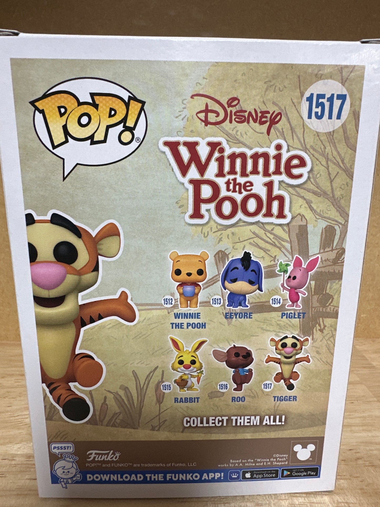 Funko pop Tigger - Disney’s Winnie the Pooh 1517