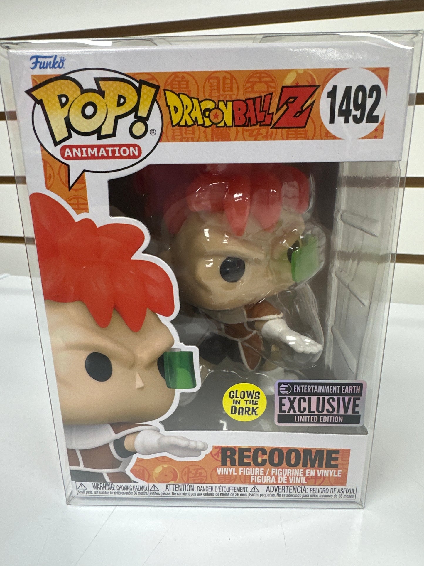 Funko Pop - Dragon Ball Z Recoome 1492 glows in the dark