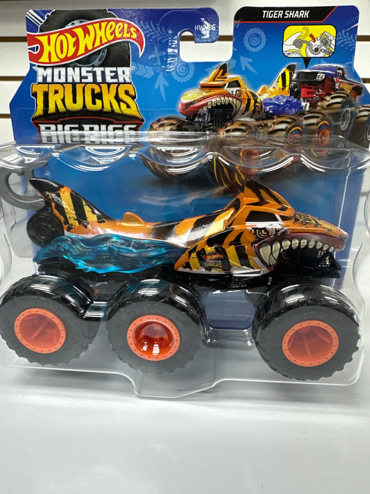 Hot Wheels Monster Trucks Big Rigs ( Tiger Shark )