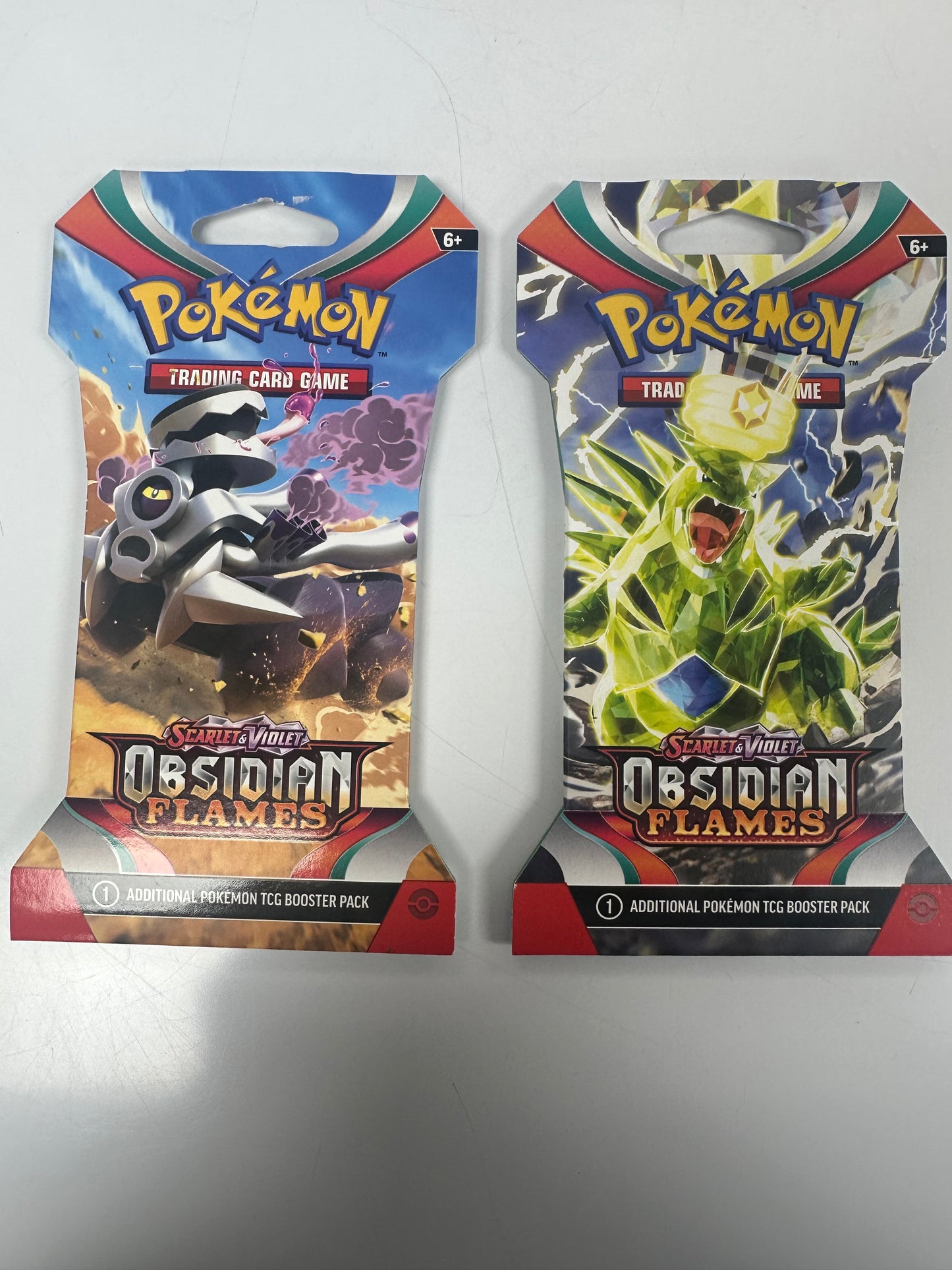 Pokemon Trading cards (assorted) booster pack 10 cards - sleeved