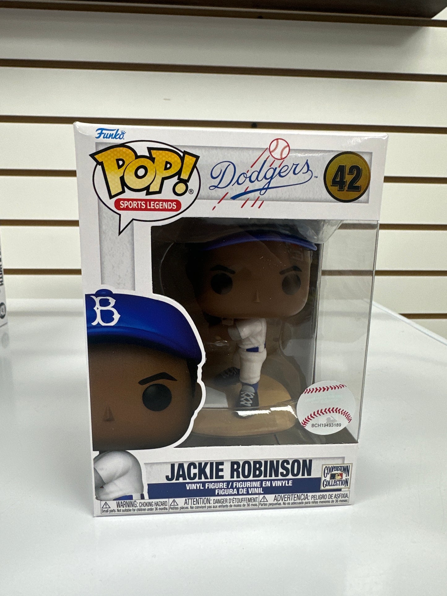 Funko Pop dodgers Jackie Robinson #42