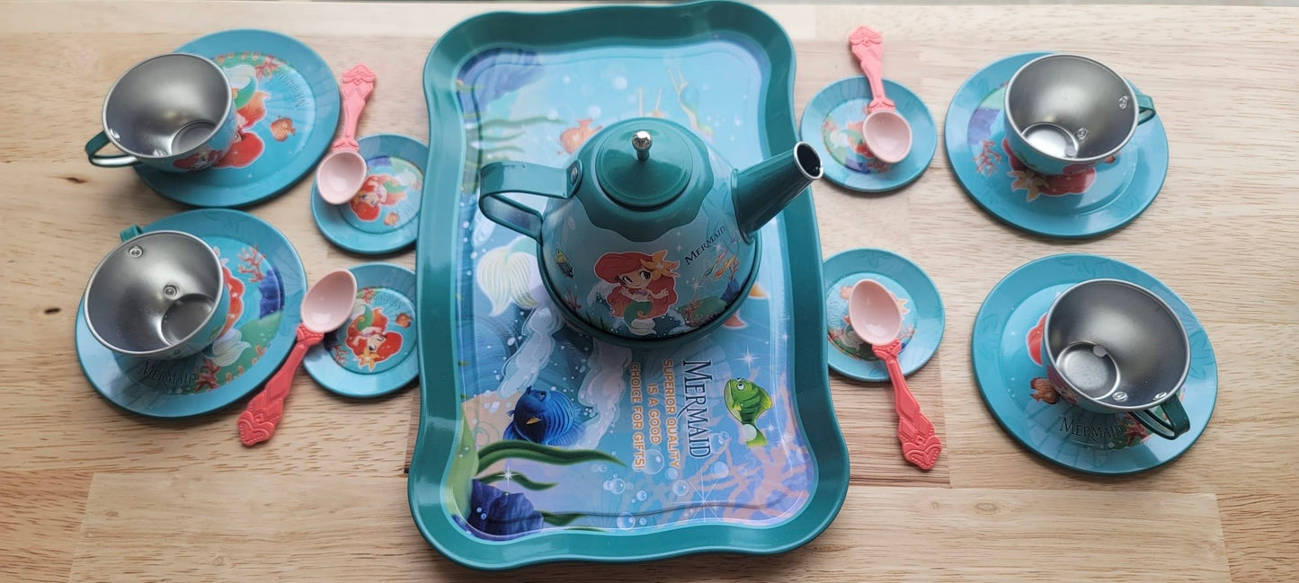 Little Mermaid Tea set