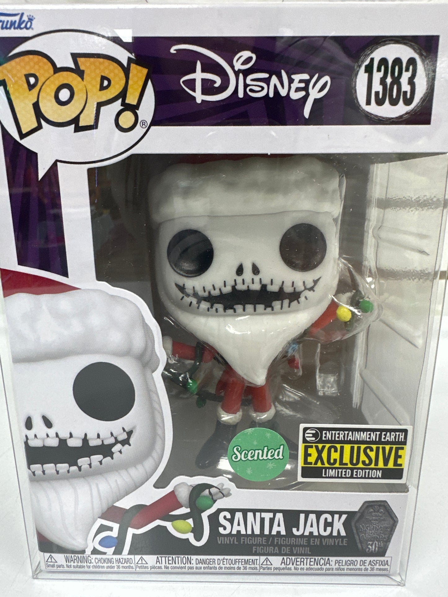 Funko Pop Santa Jack 1383 ( Scented ) Exclusive