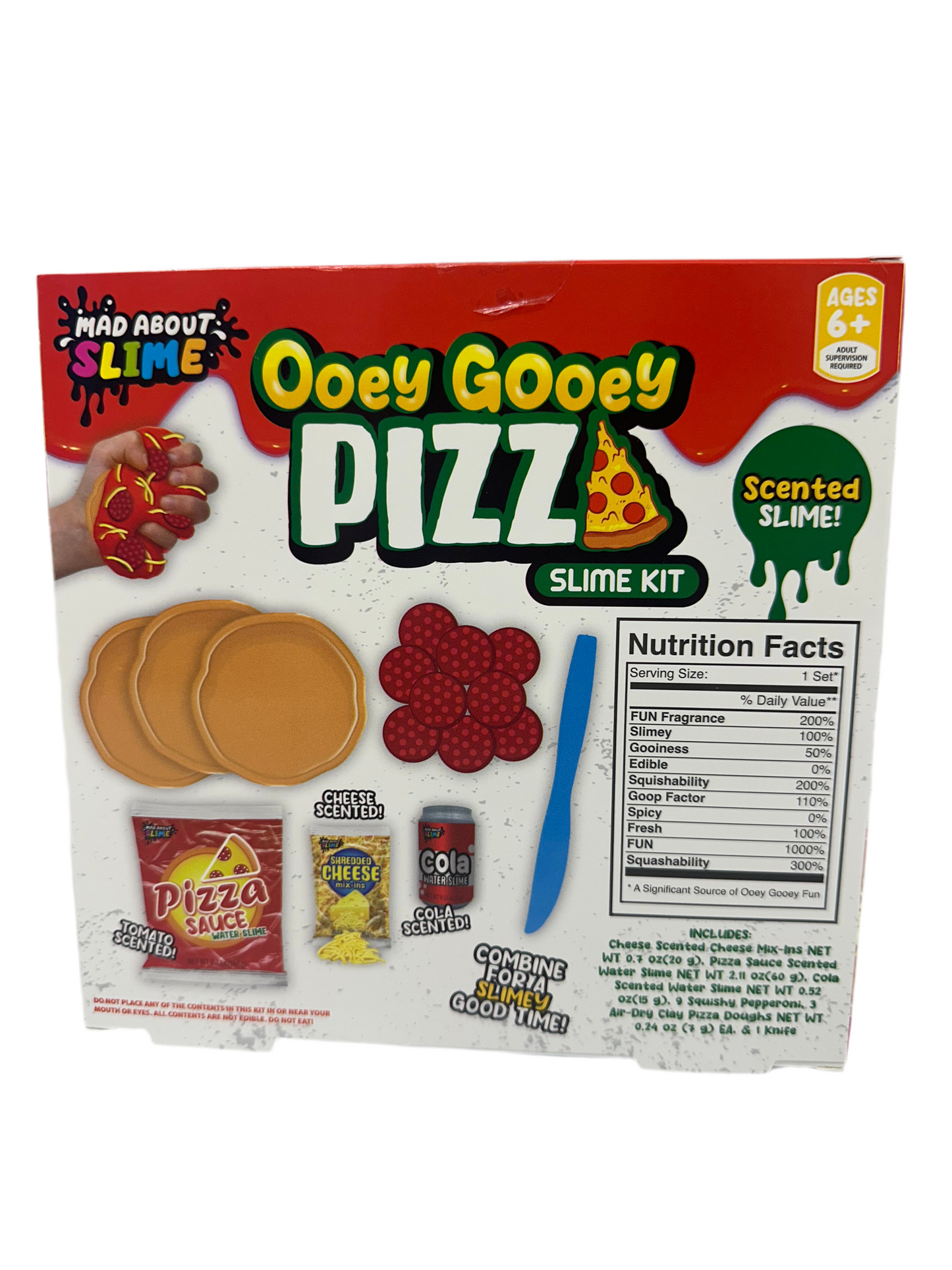 Slime - Ooey Gooey Pizza slime kit