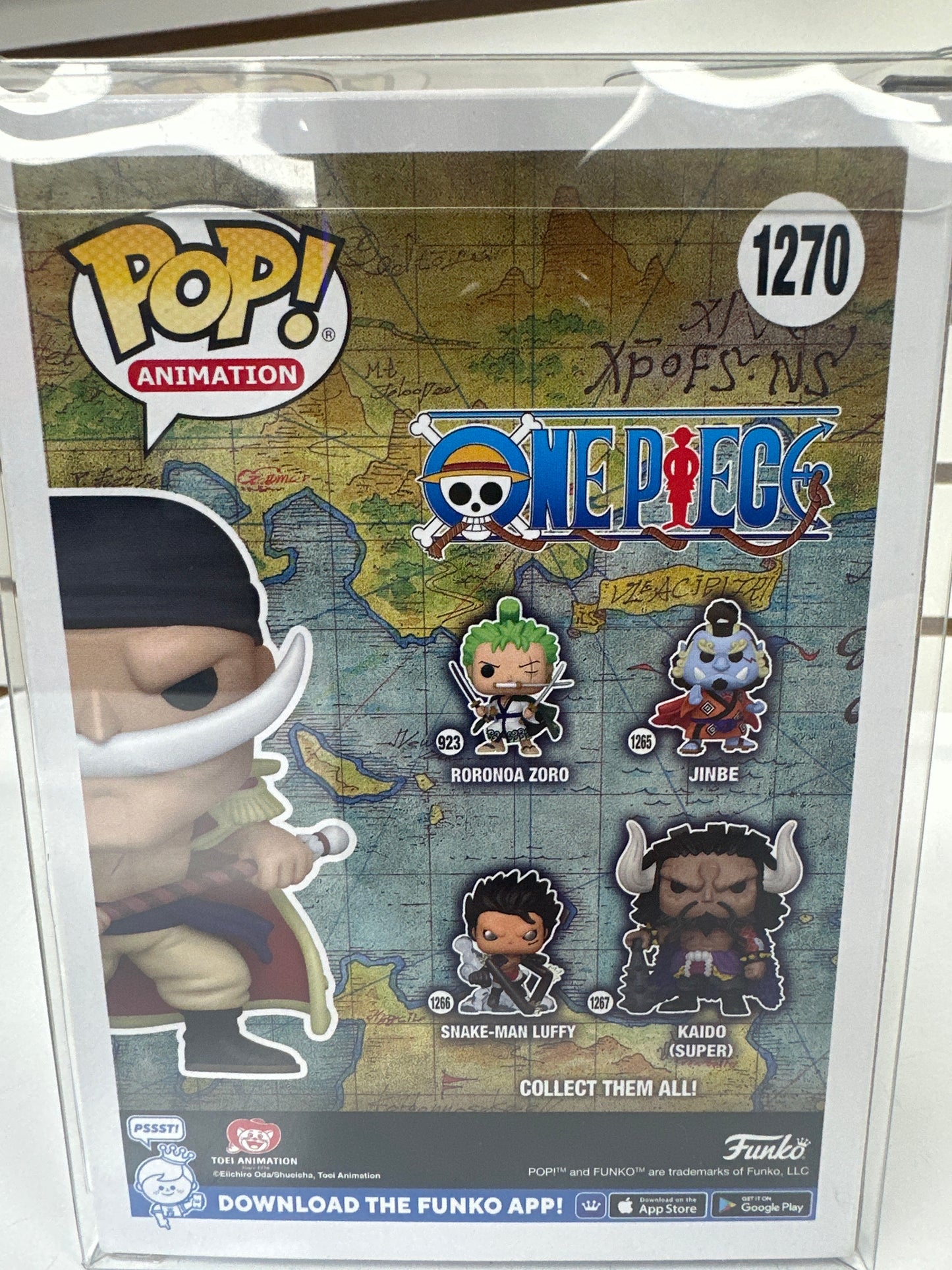 Funko Pop Whitebeard 1270 One Piece GameStop Exclusive