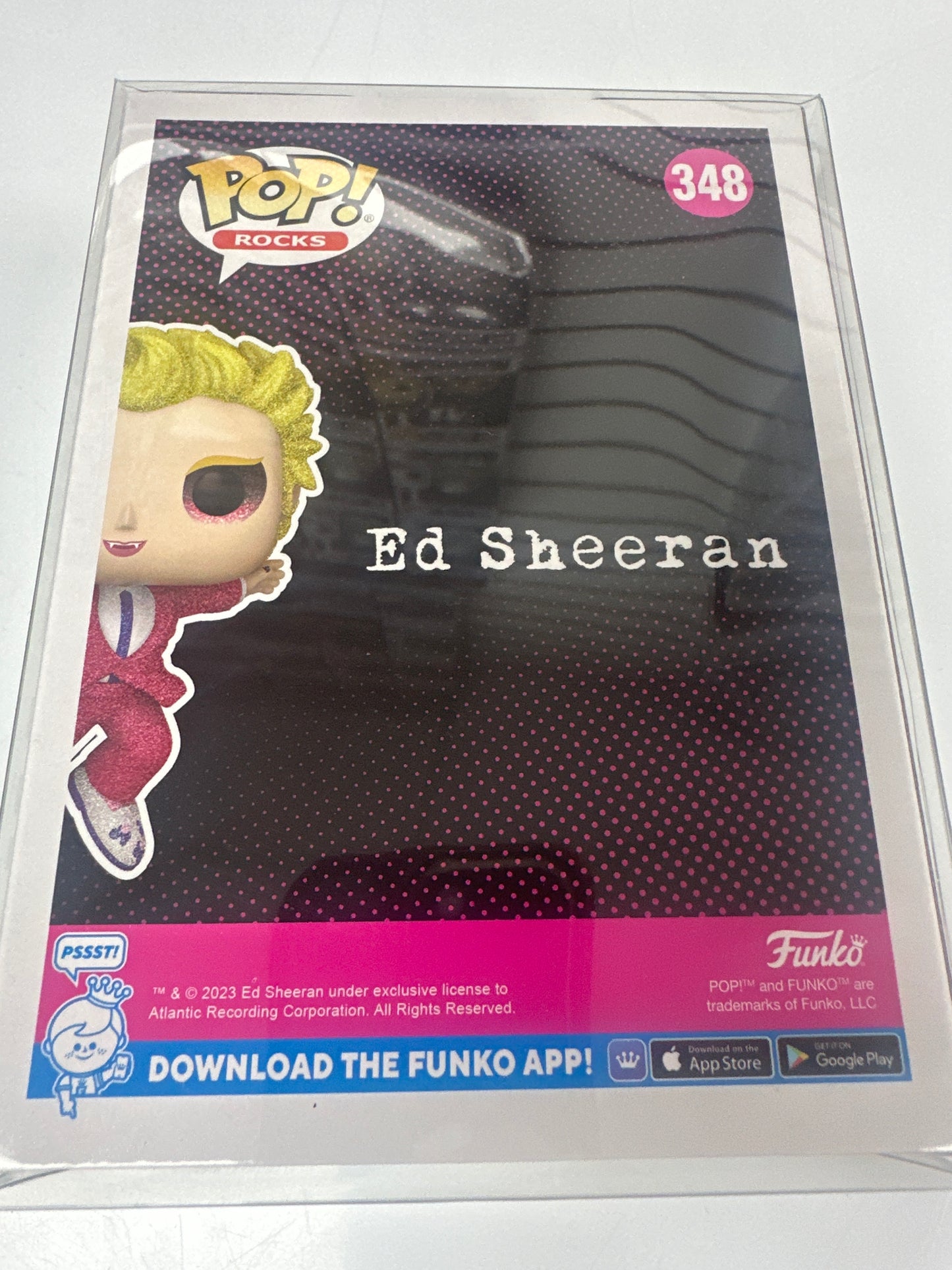 Funko Pop Ed Sheeran 348 Diamond Collection