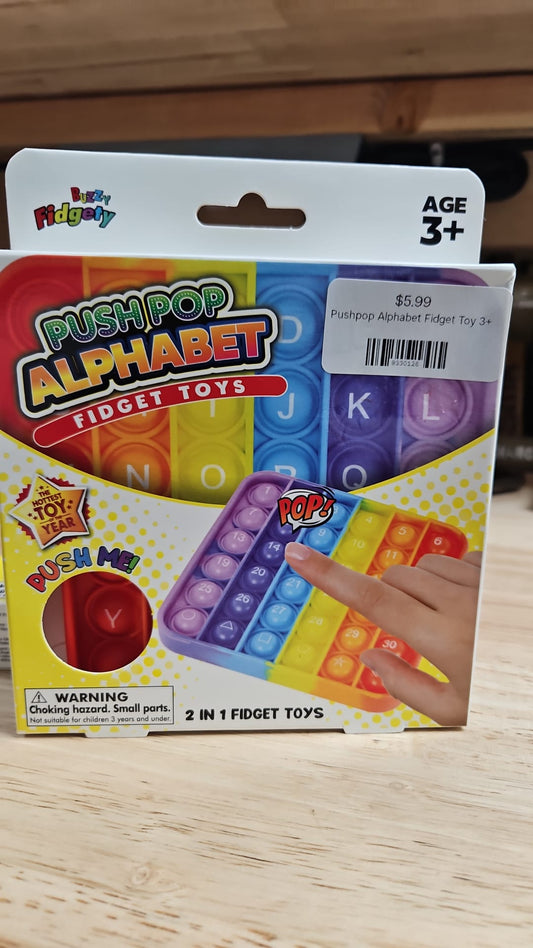 Fidget Toy push Pop Alphabet Fidget Toy