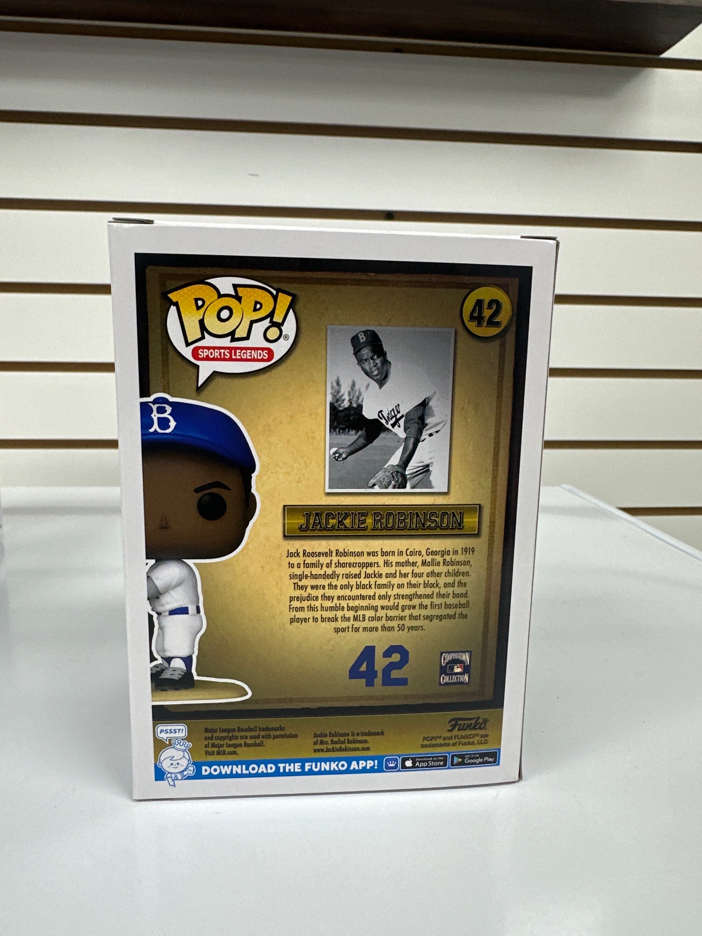 Funko Pop dodgers Jackie Robinson #42