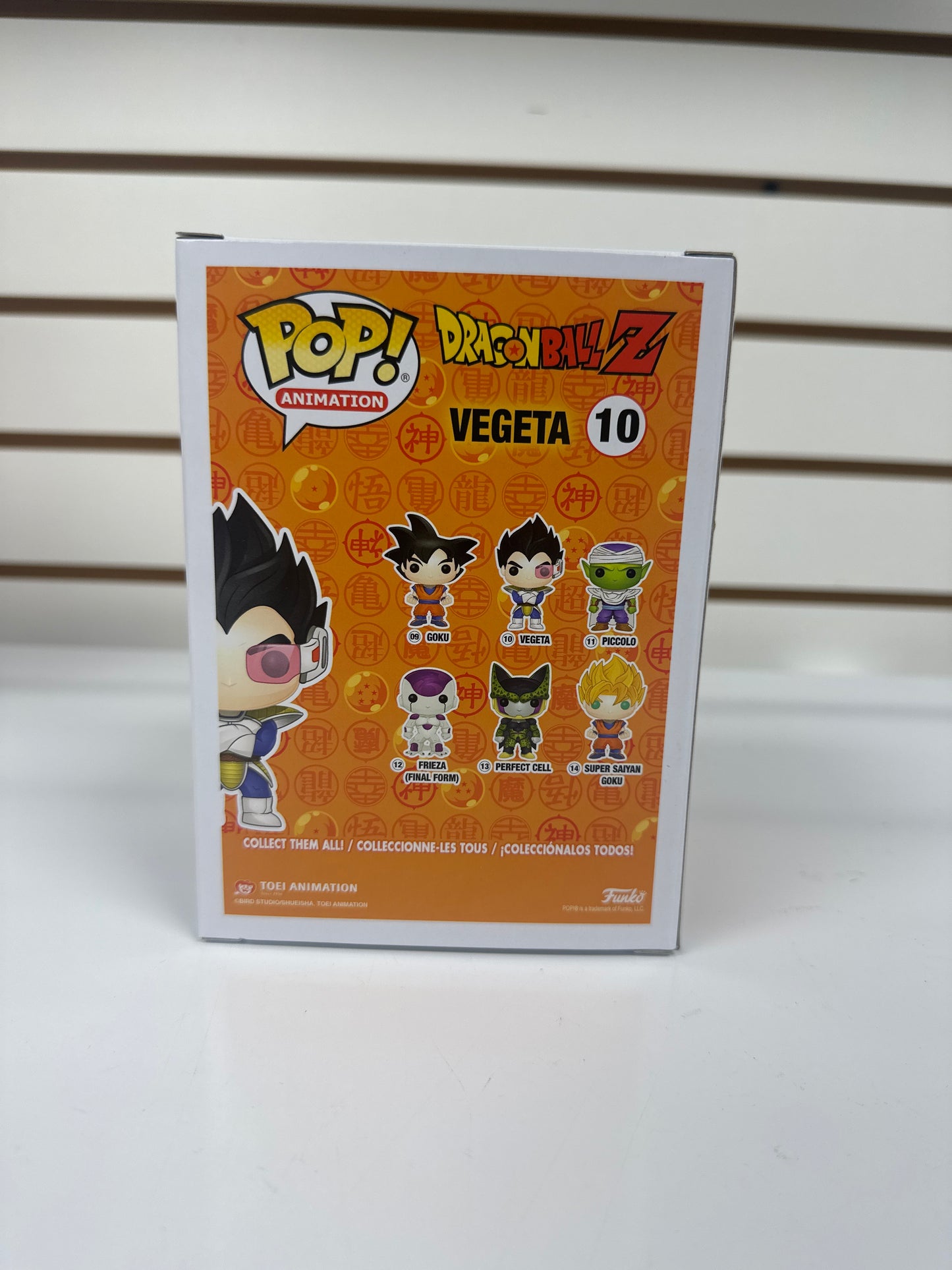 Funko Pop Vegeta #10 Dragon Ball Z