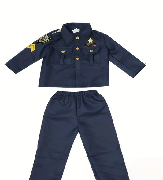 Costume- Police officer Halloween or every day play