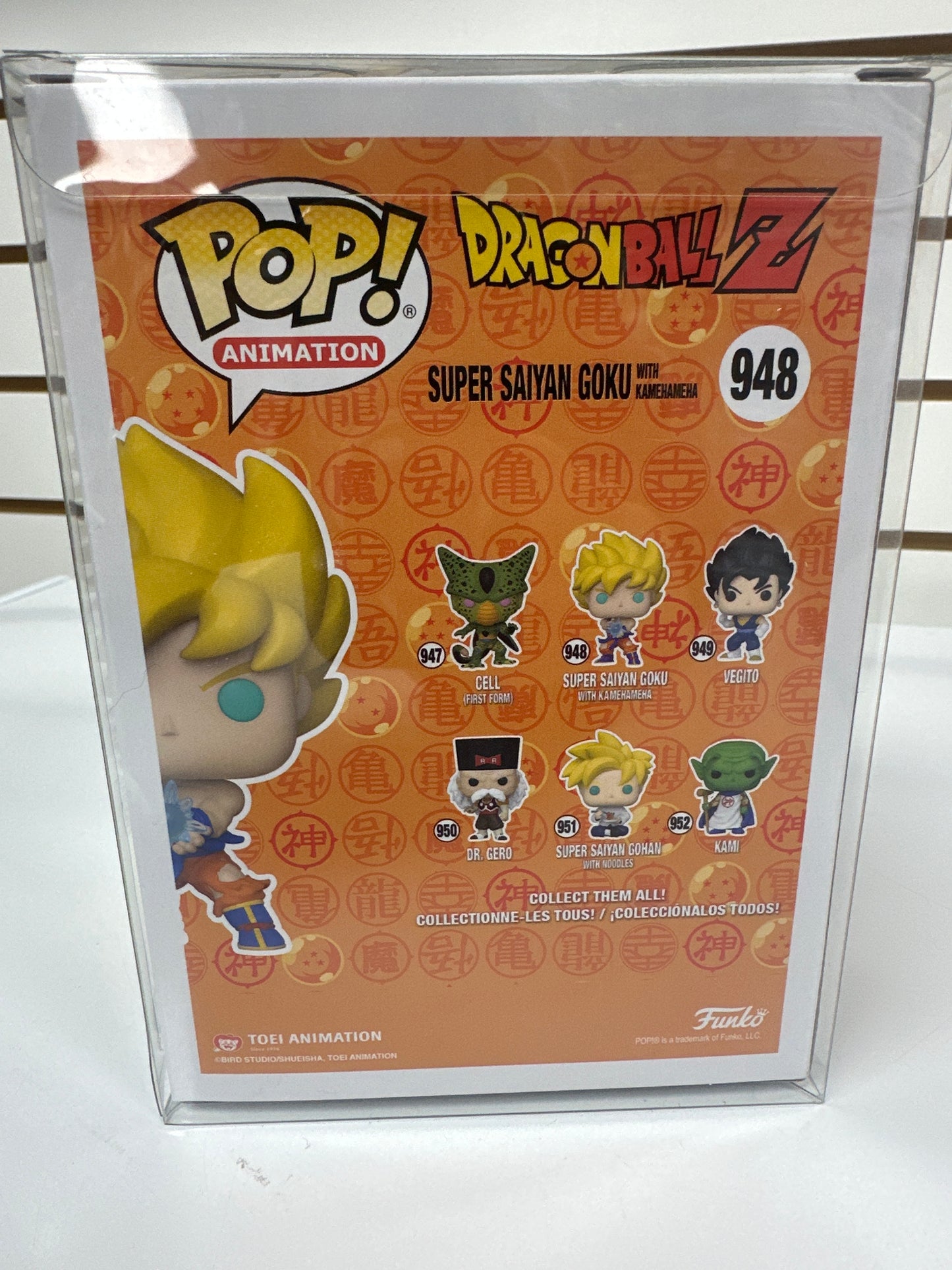 Funko Pop Drsgon Ball Z Super Saiyan Goku with Kamehameha 948