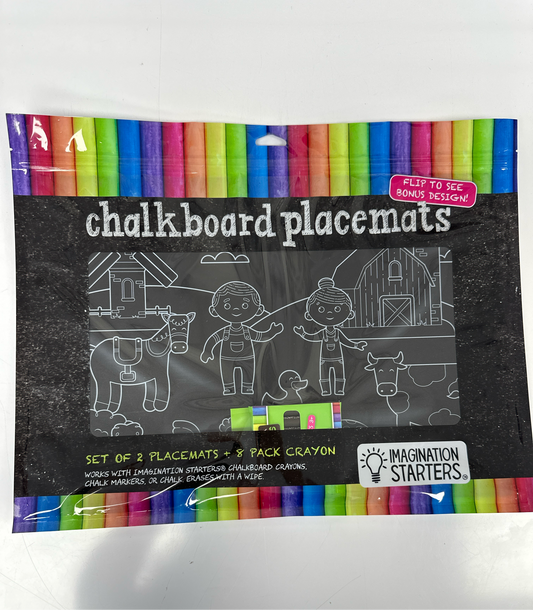 Arts/ Craft. Chalkboard placemats