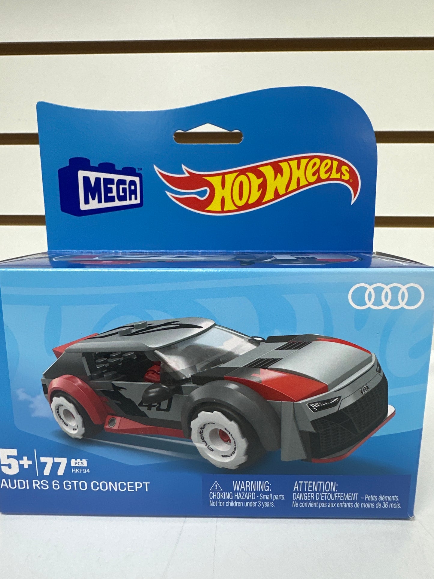 Hot Wheels Mega Unboxed Audi RS 6 GTO Concept