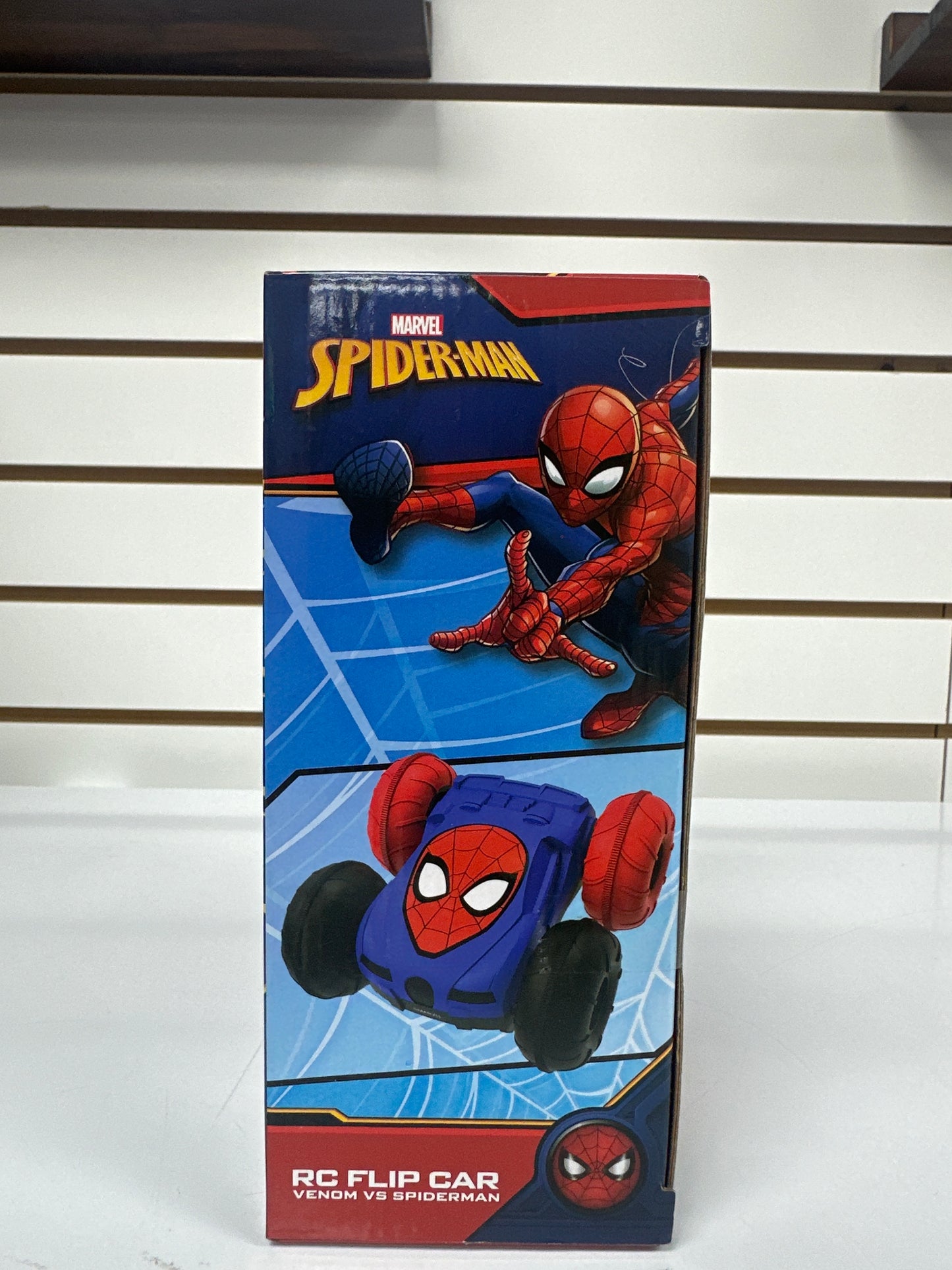 Remote control flip car Spiderman & Venom