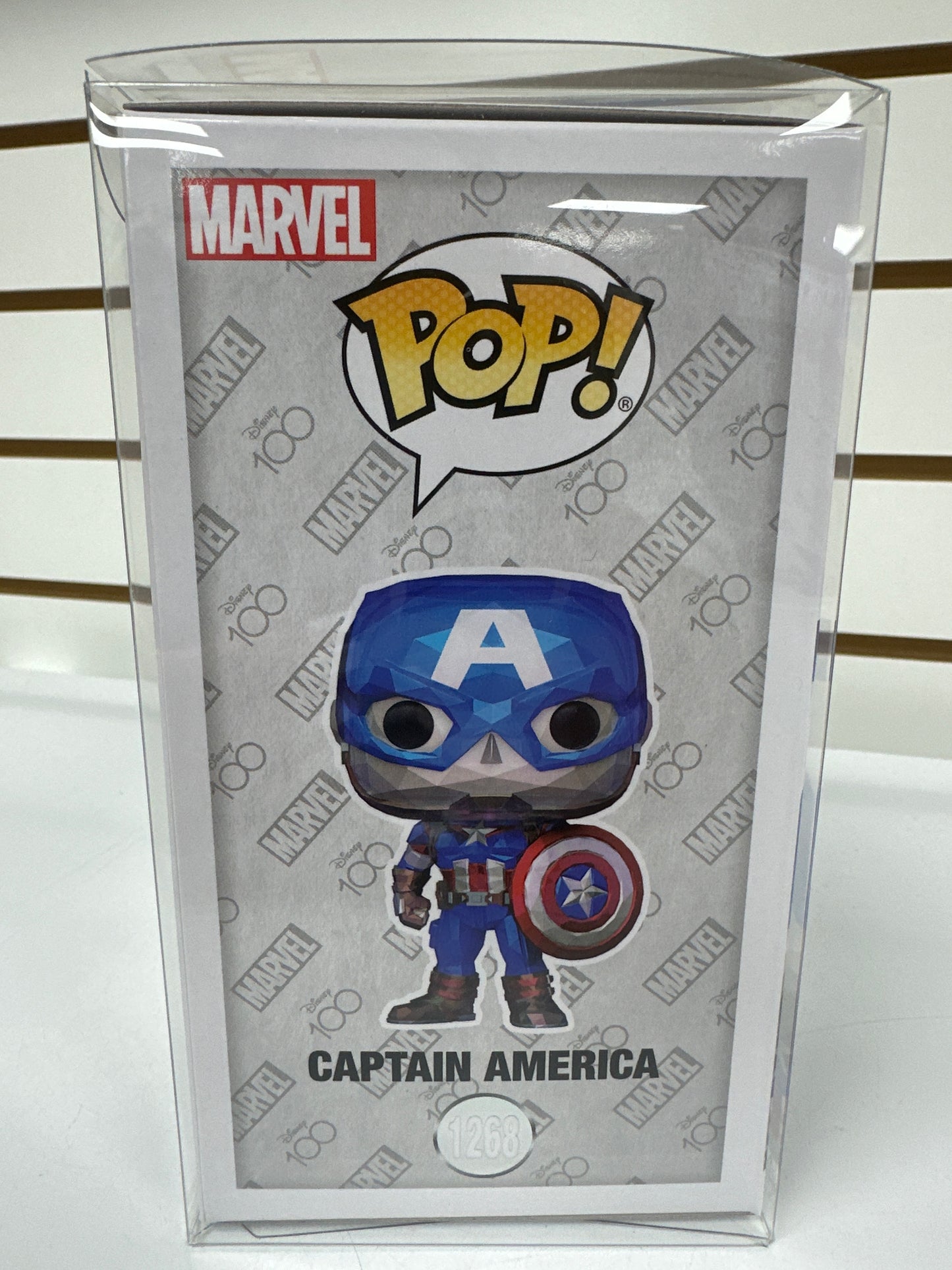 Funko Pop Marvel 1268 ( Exclusive )Captain America