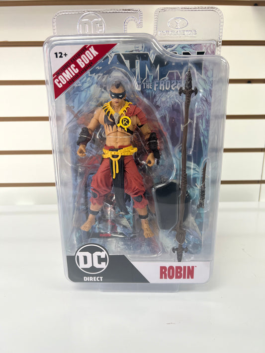 Figurine - DC Direct Page Punchers: ROBIN 7" Action Figure w/Exclusive Batman Comic Book!