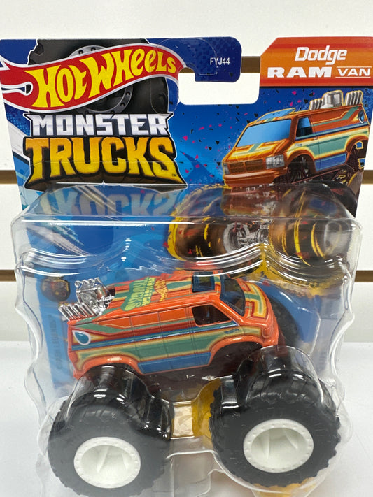 Hot Wheels Monster Truck (Dodge Ram Van)