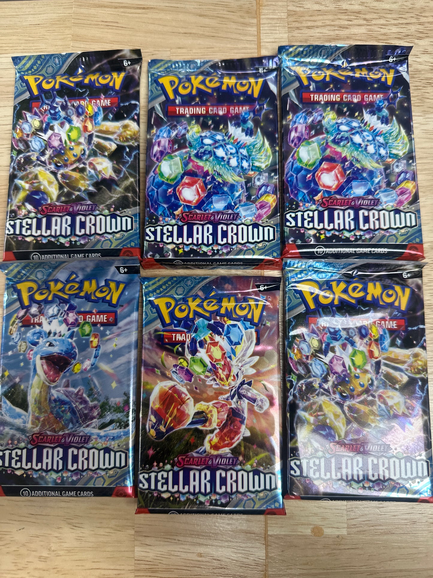 Pokemon Trading Cards Stellar Crown Scarlet & Violet