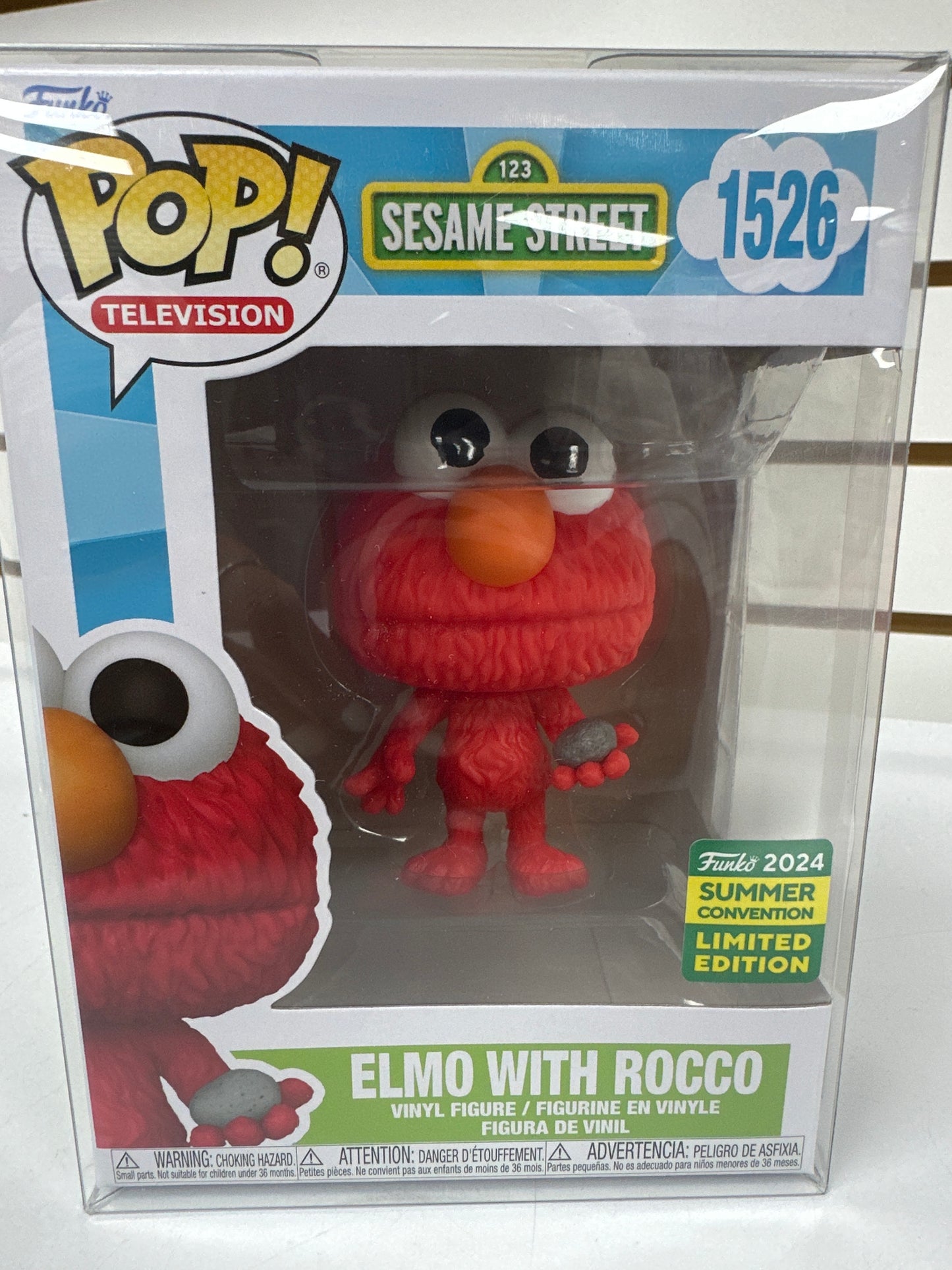 Funko Pop Sesame Street 1526 Elmo with Rocco