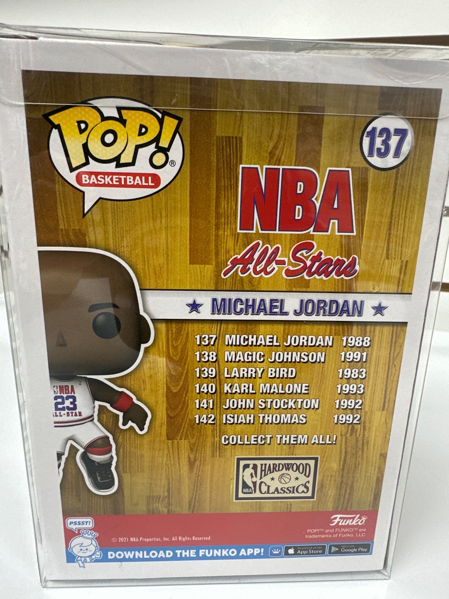 Funko Pop all stars Michael Jordan NBA 1988 # 137