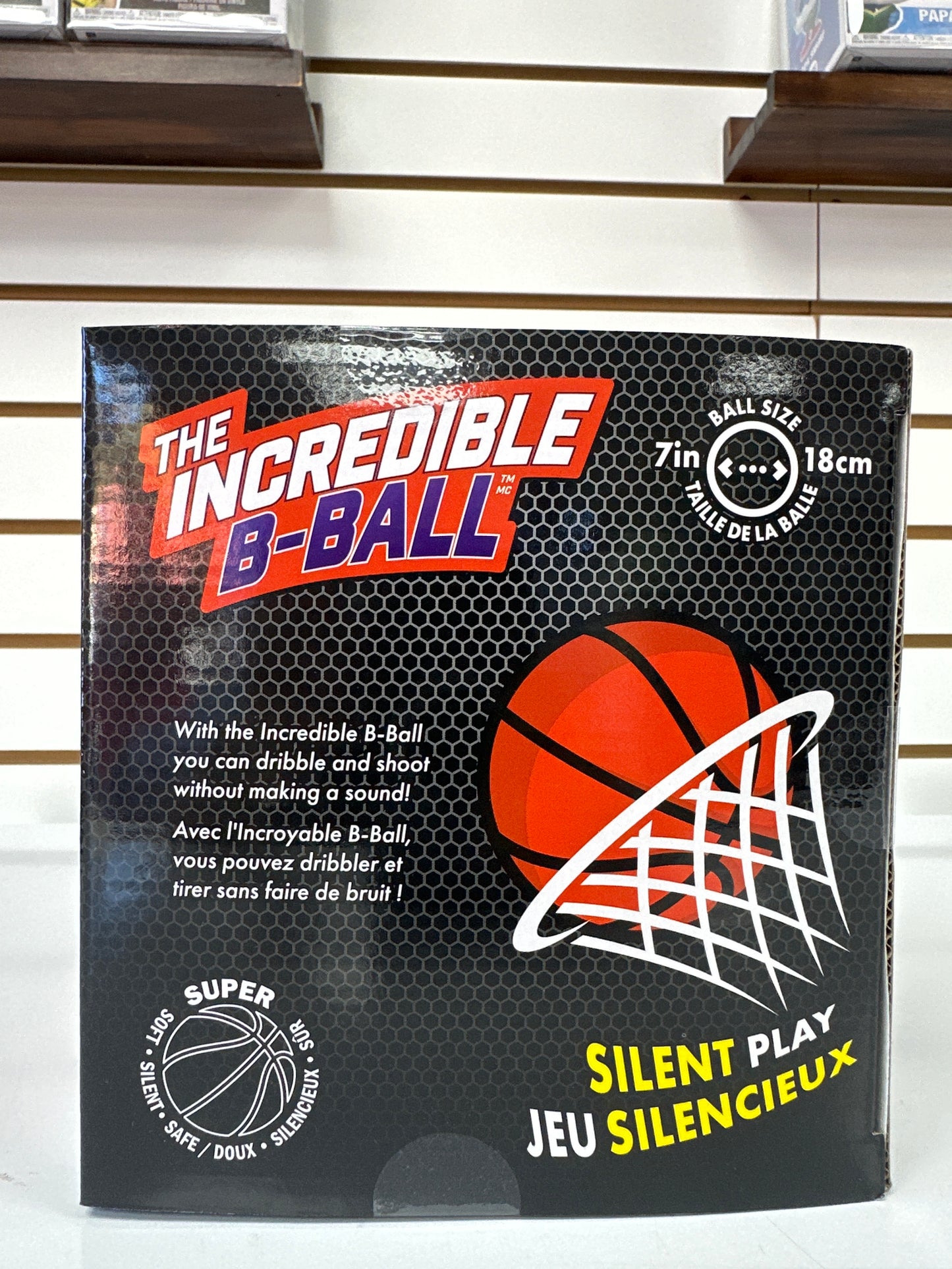 Ball- the incredible B-  ball silent play