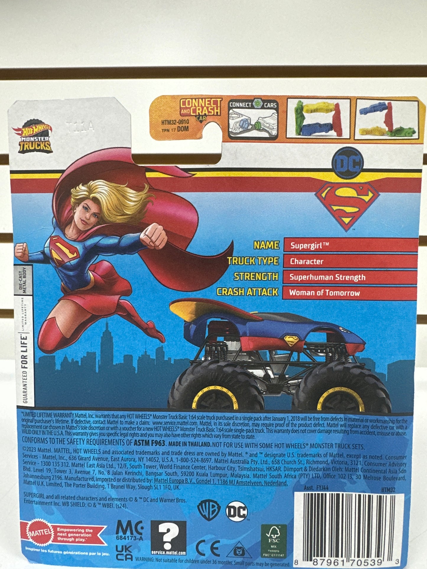 Hot Wheels Monster truck (Super girl)