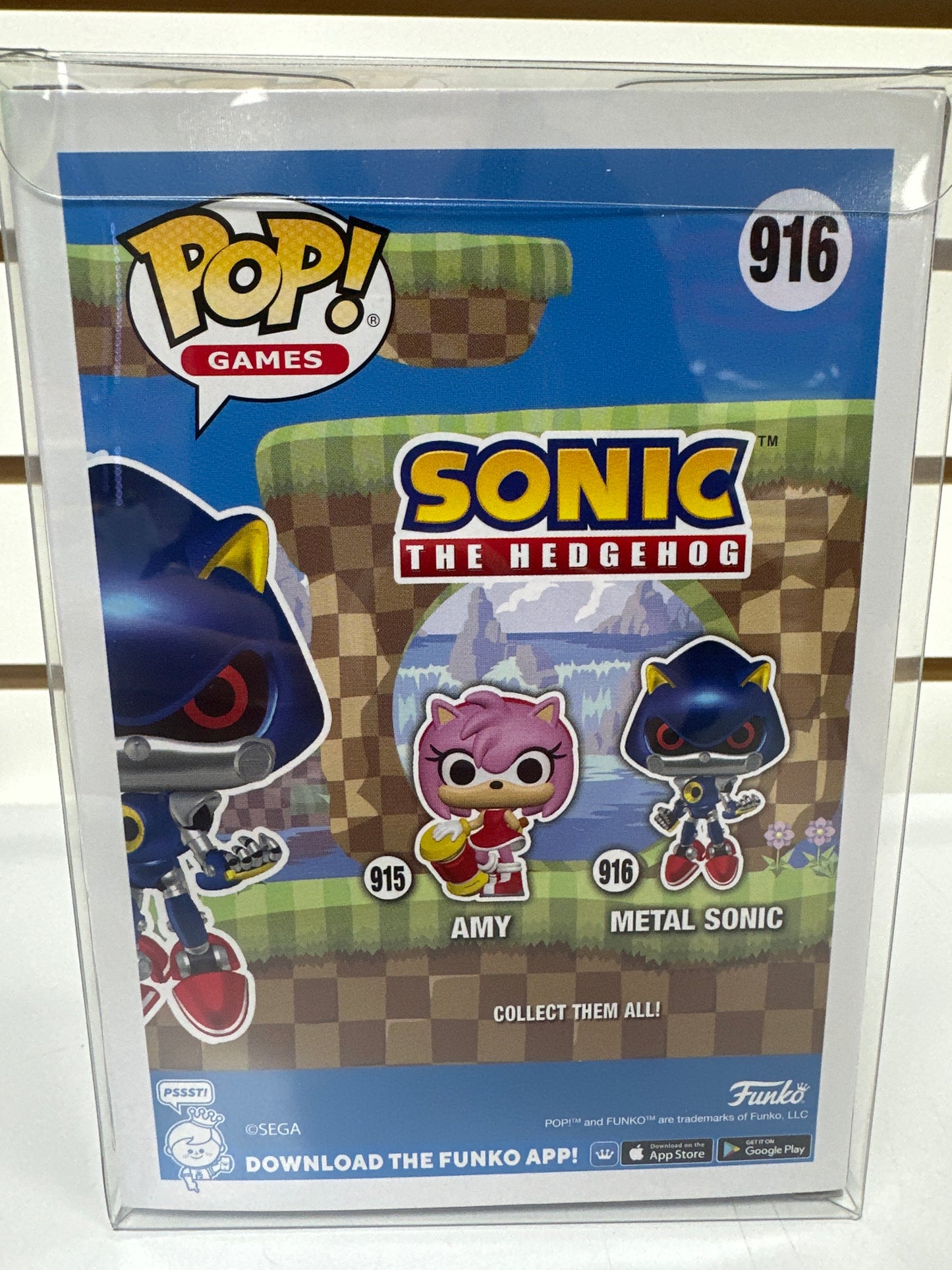 Funko Pop Sonic the Hedgehog 916 Metal Sonic