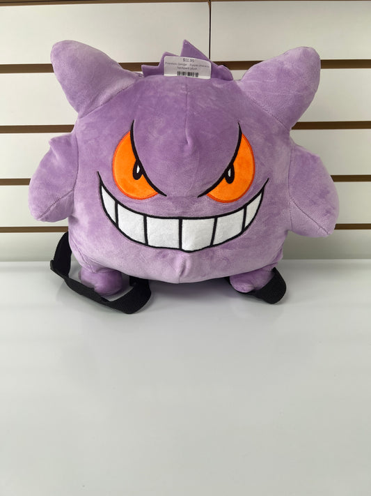 Back pack- Pokemon Gengar Plush