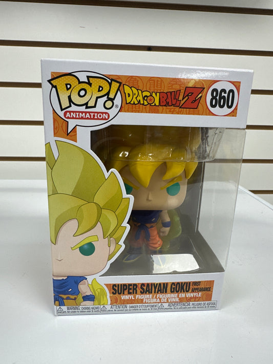 Funko Pop Super Saiyan Goku #860