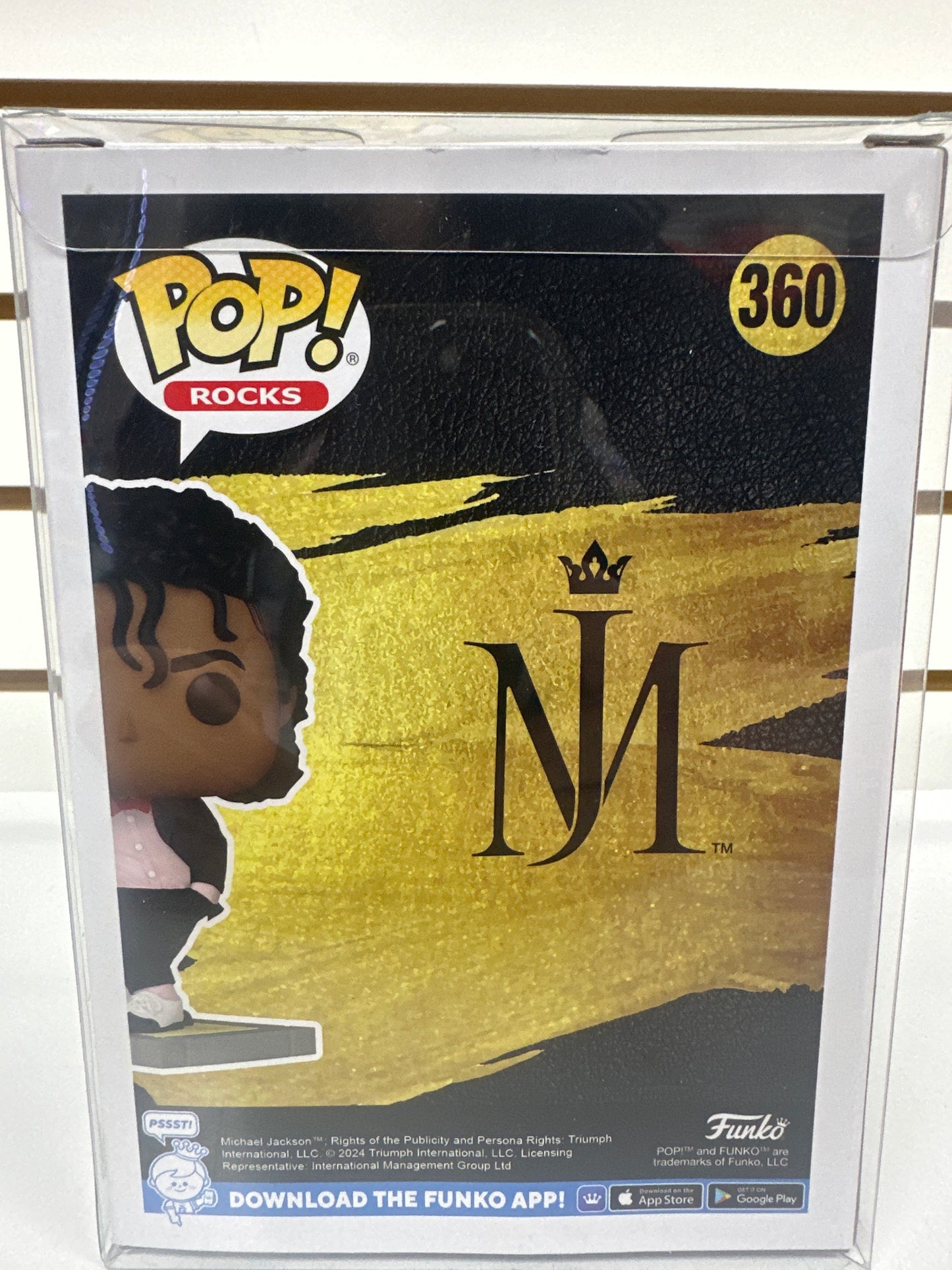 Funko Pop Michael Jackson 360 Amazon exclusive Diamond Collection