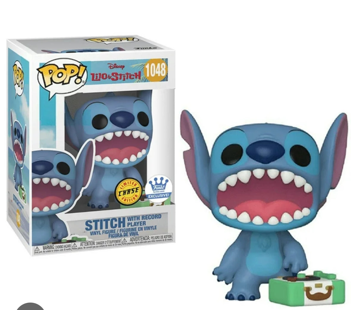 Funko Pop - Record playing Stitch #1048