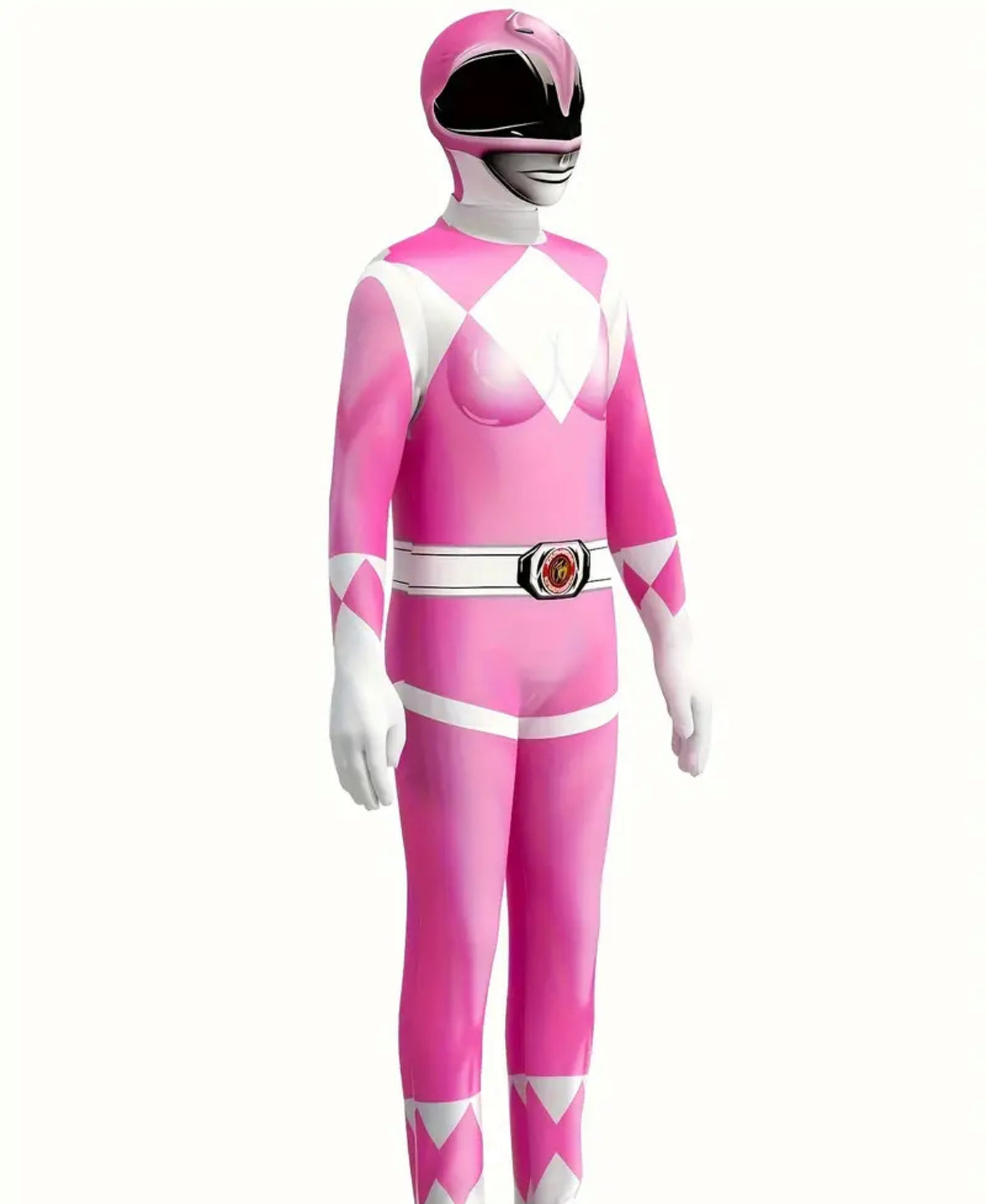 Costume, Power Ranger, pink for Halloween or every day play