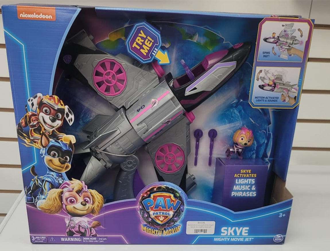 Toy Paw Patrol skye mighty movie Jet