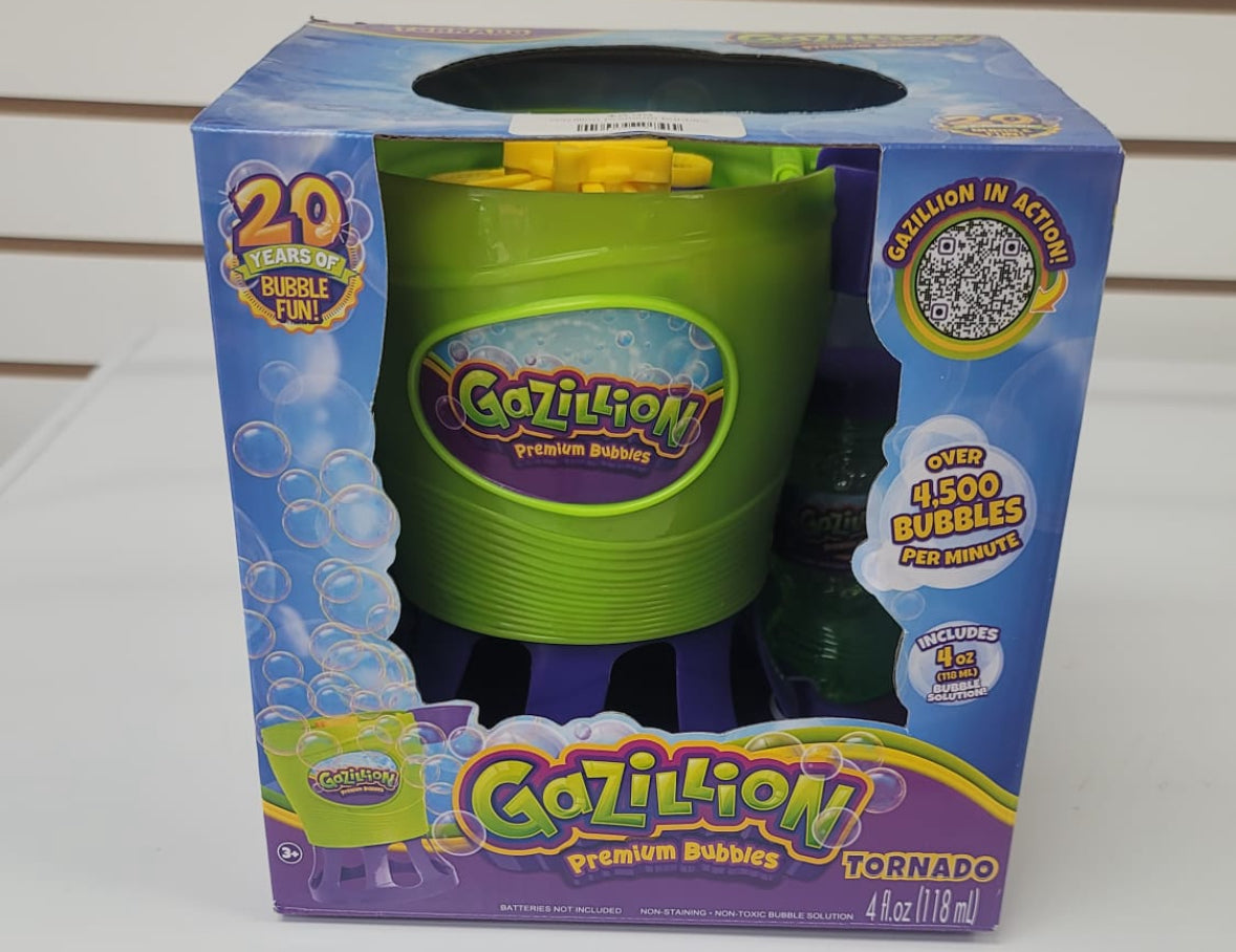 Bubbles - Gazillion Tornado Bubble Machine - Kids Bubble Blower