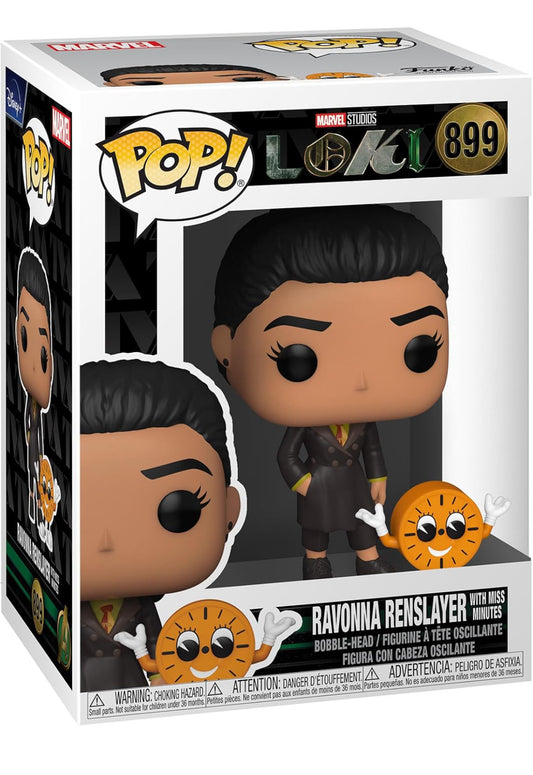 Funko Pop! & Buddy: Ravonna Renslayer with Miss Minutes Vinyl Figure #899