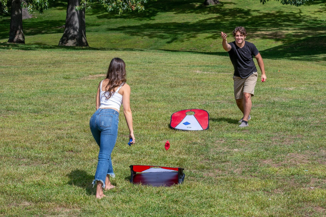 Outdoor - Wicked Big Sports 3ft x 2ft Collapsible Vinyl Cornhole Outdoor Lawn Game