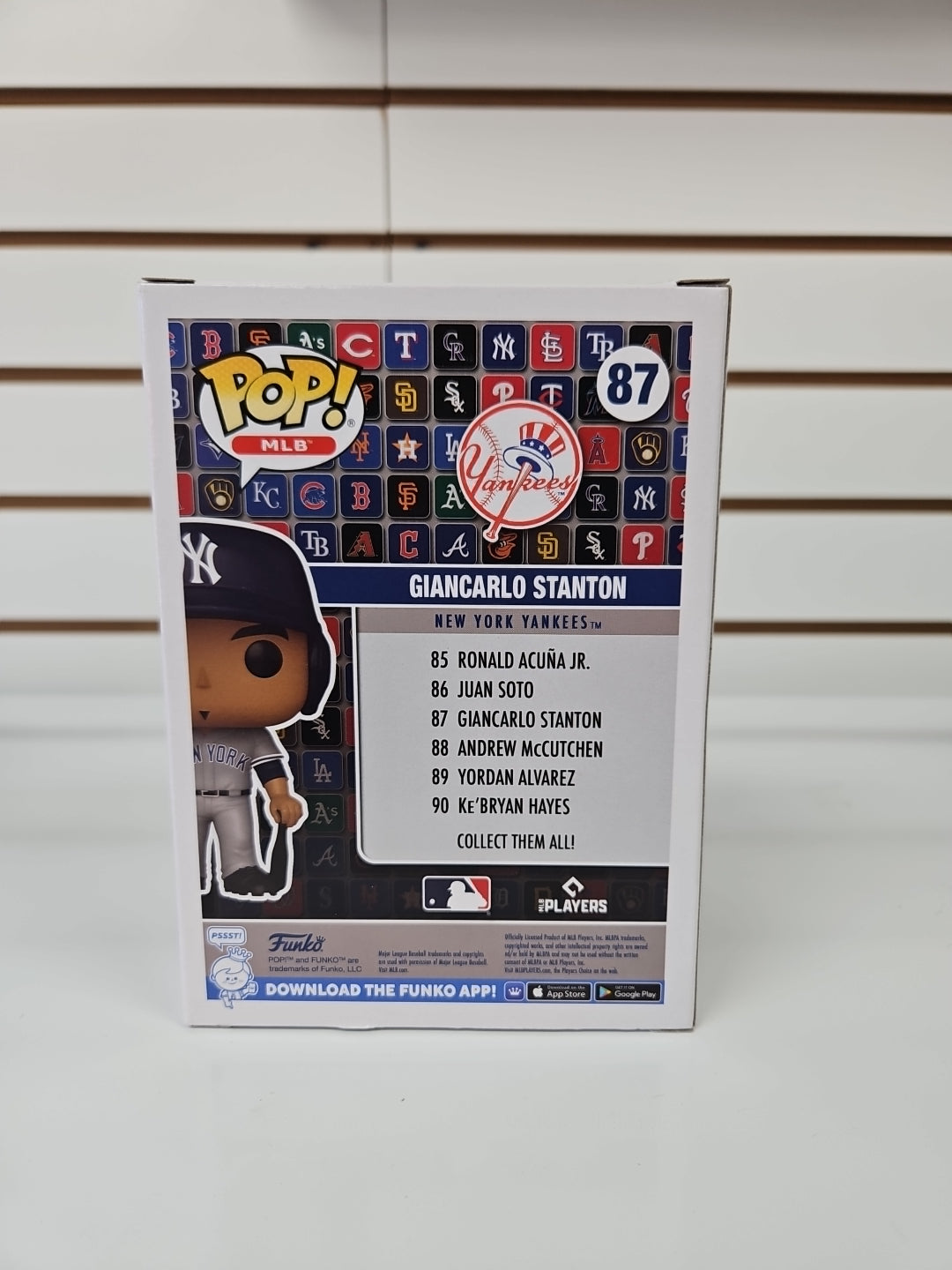 Funko Pop MLB Yankees Giancarlo Stanton #87