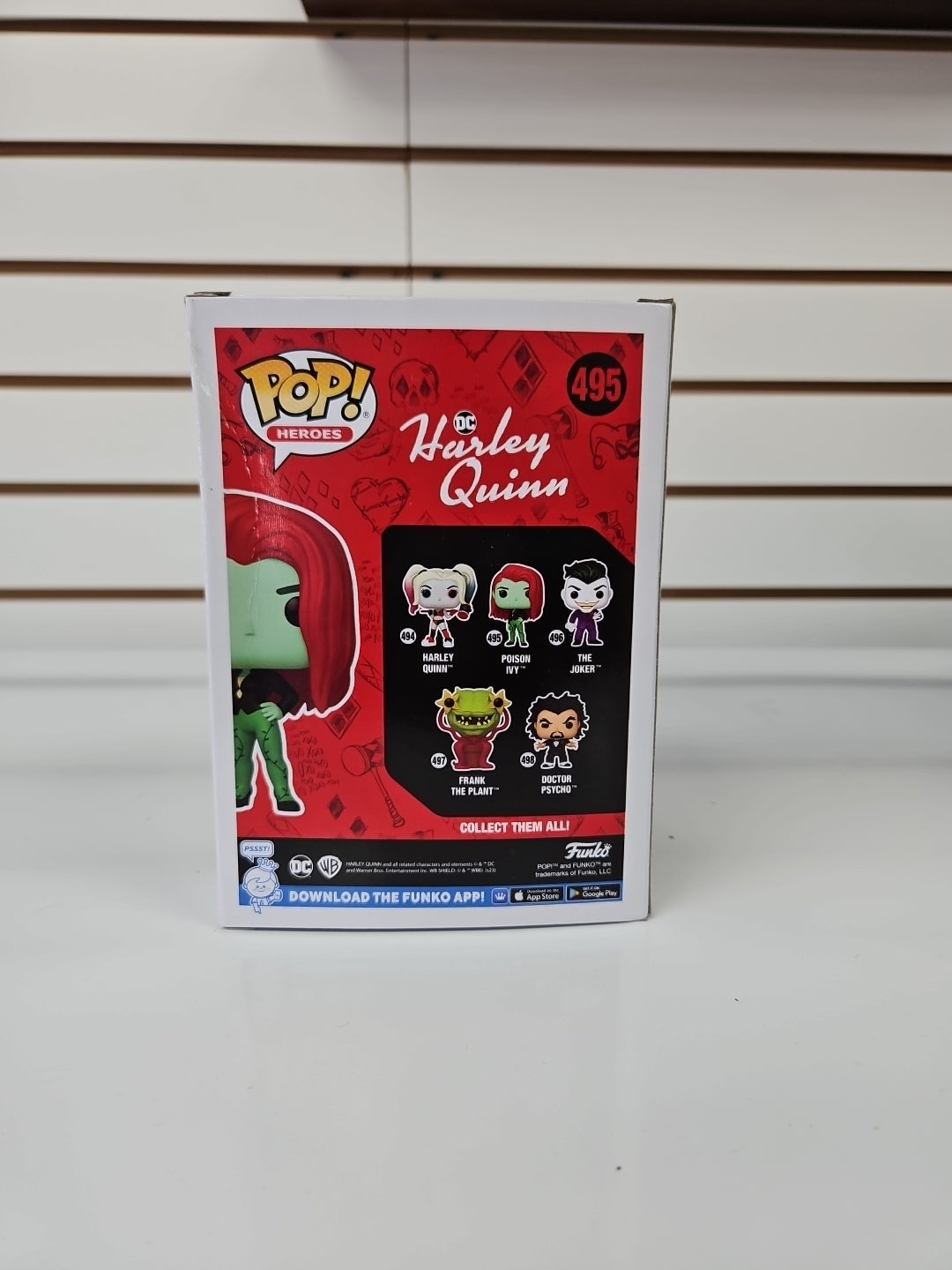 Funko Pop heros Harley Quinn #495 Poison Ivy