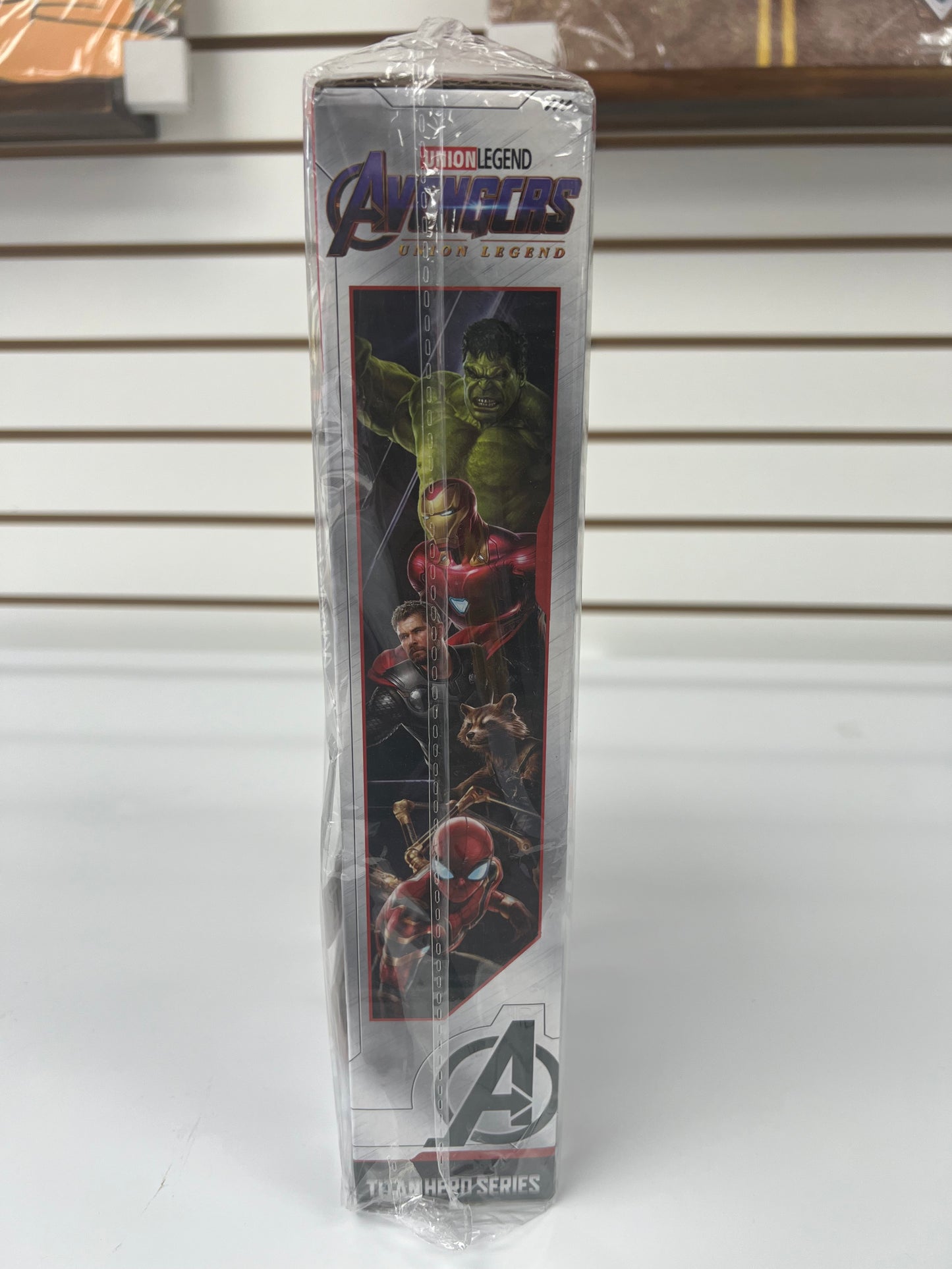 Avengers union black and white spiderman titan hero series