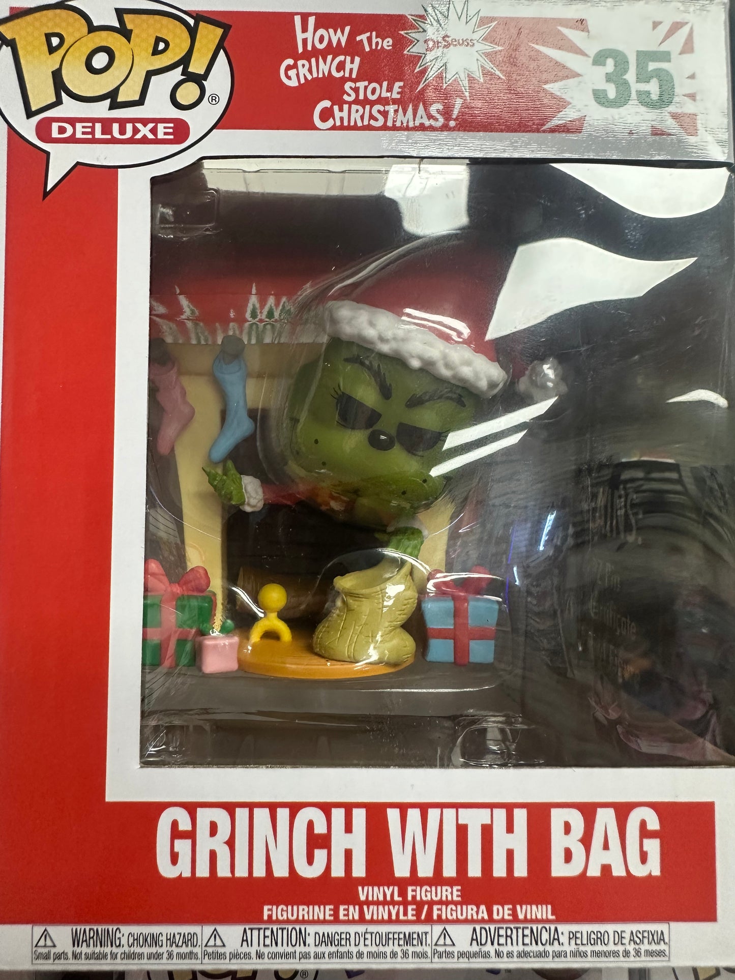 Funko Pop Grinch with bag #35