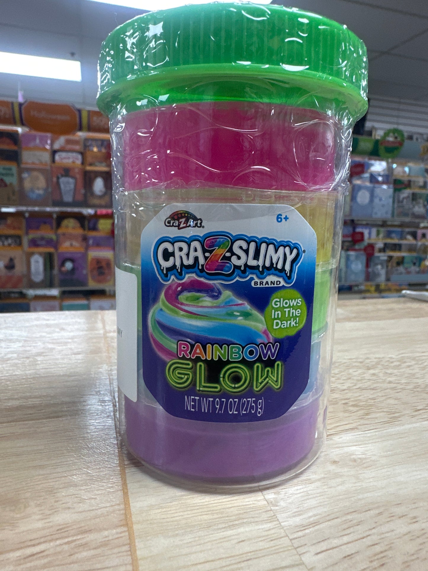 Slime - Cra-z-slimy rainbow glow in the dark