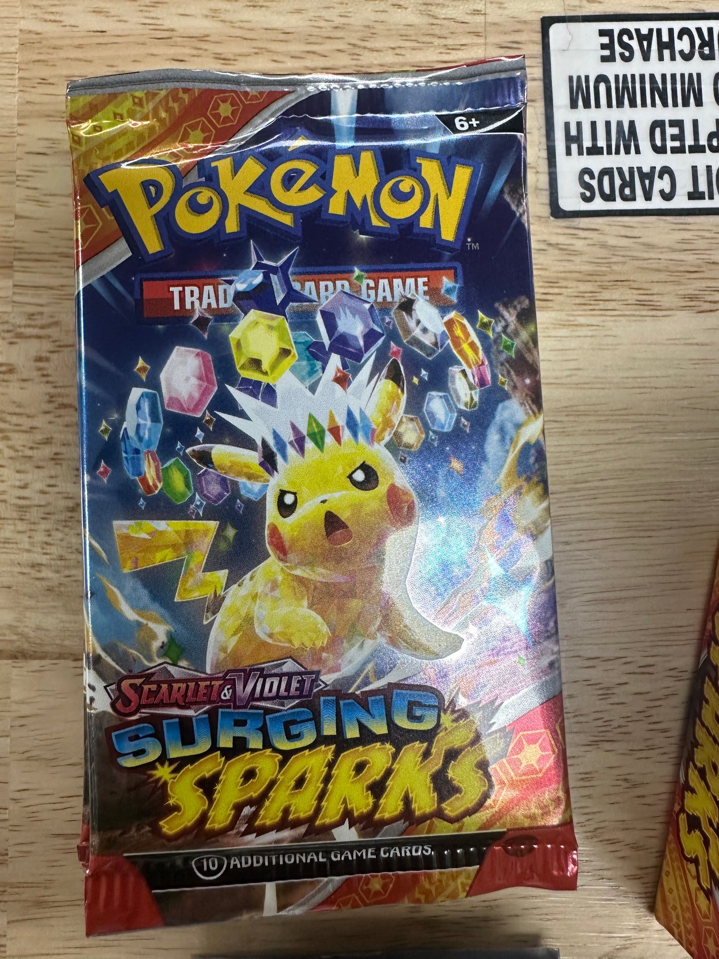 Pokemon Scarlet & Violet Surging Sparks trading cards ( Assortment Package )