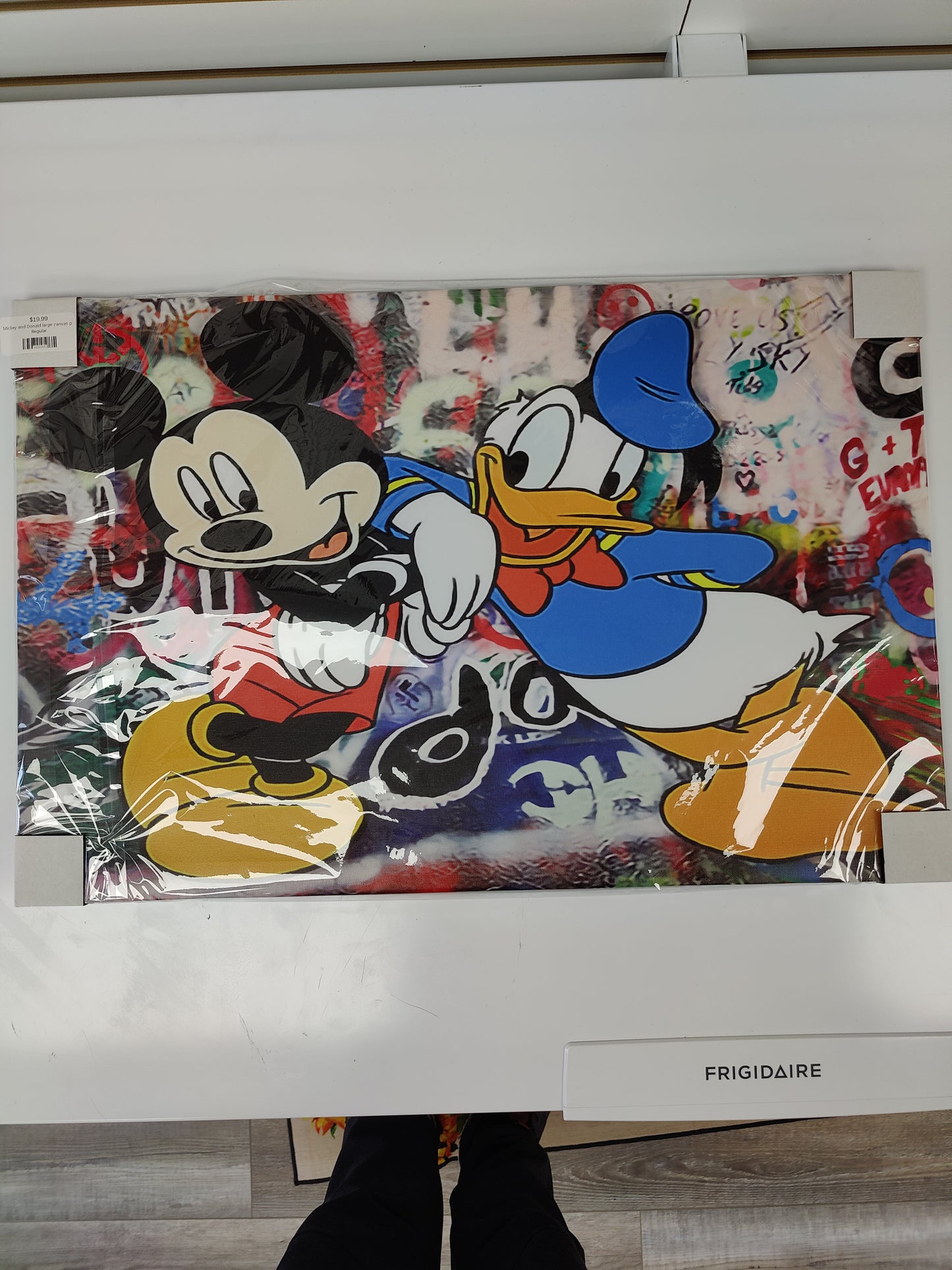 Canvas - Mickey and Donald Duck Large